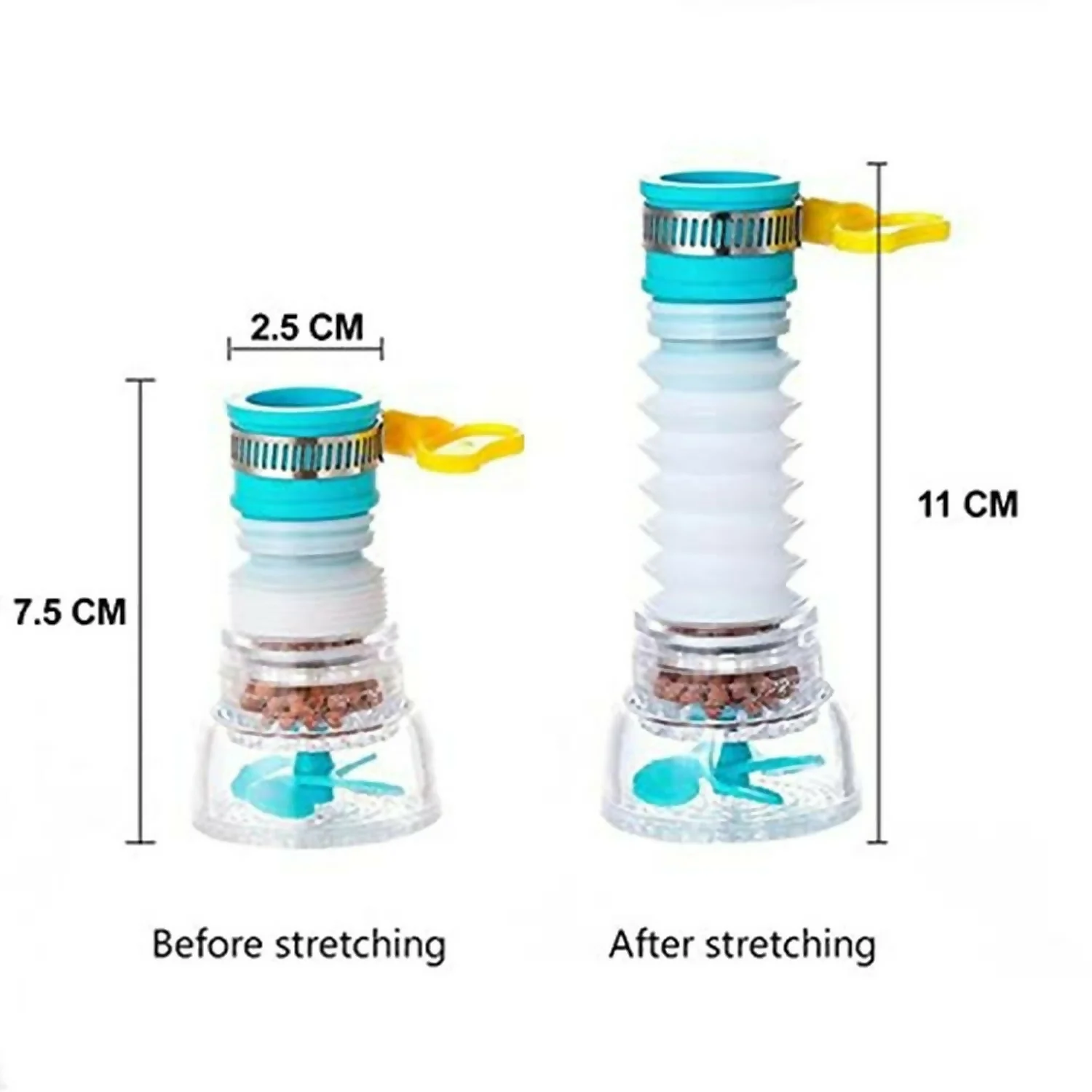 Flexible Kitchen Faucet Water Filter Tap Extender with Spray - Image 6