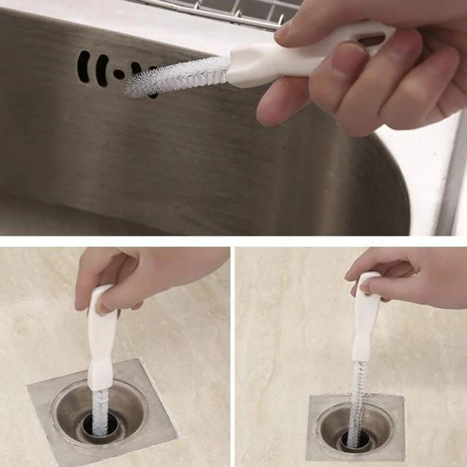 Flexible Long Reach Drain Cleaning Brush (1 Pc, 45 to 45.5 Cm) - Image 5