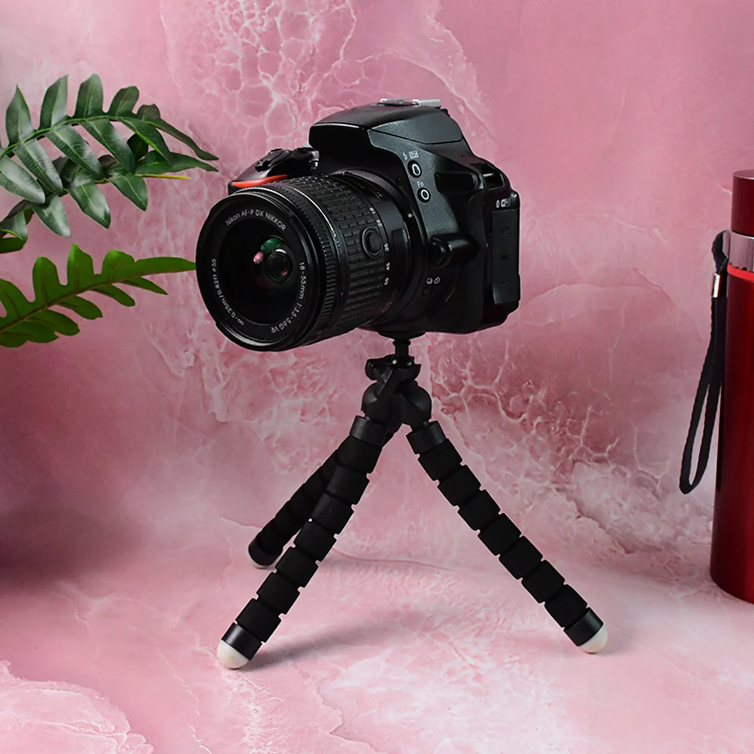 Flexible Mini Tripod Stand with Adjustable Mobile Holder - Image 10