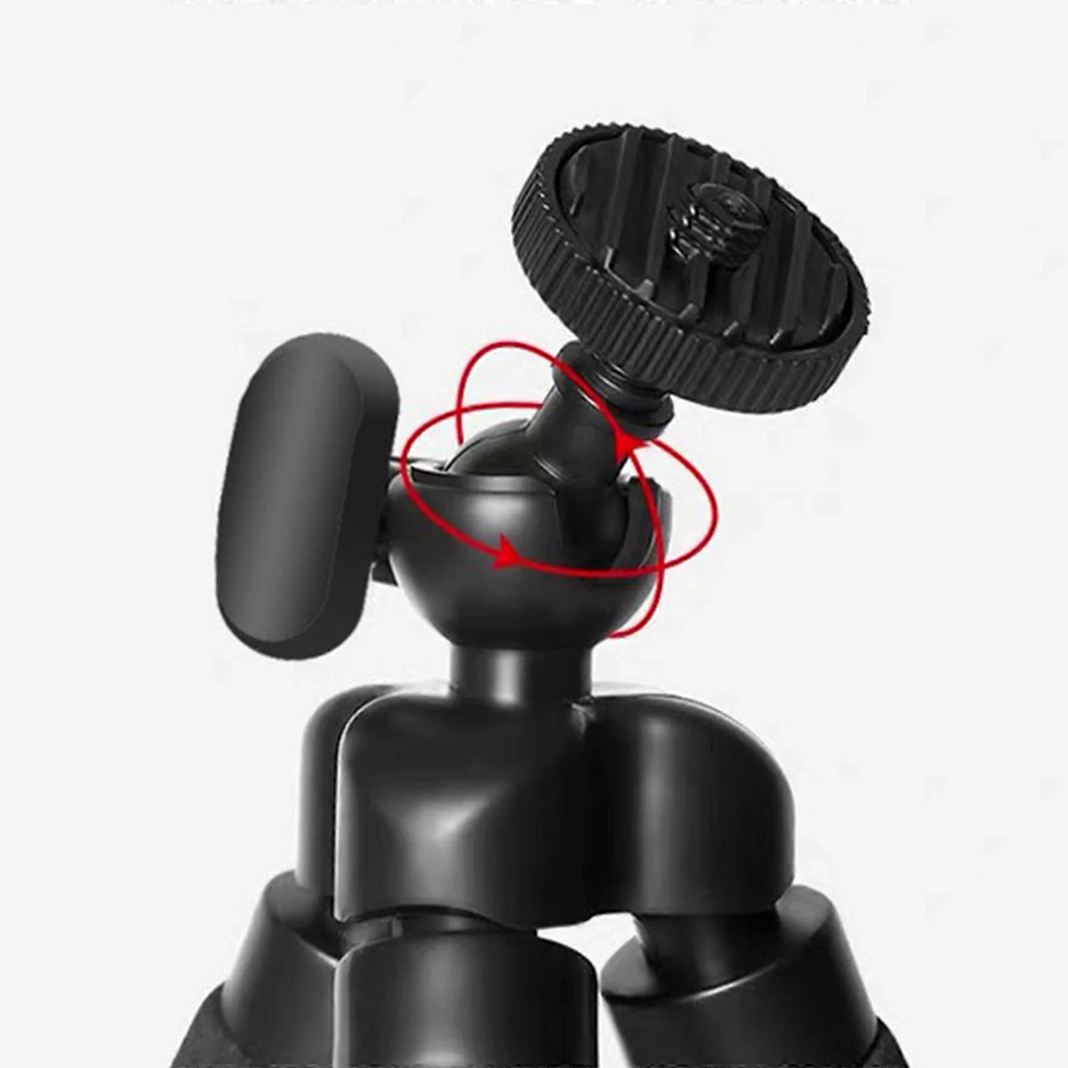 Flexible Mini Tripod Stand with Adjustable Mobile Holder - Image 7