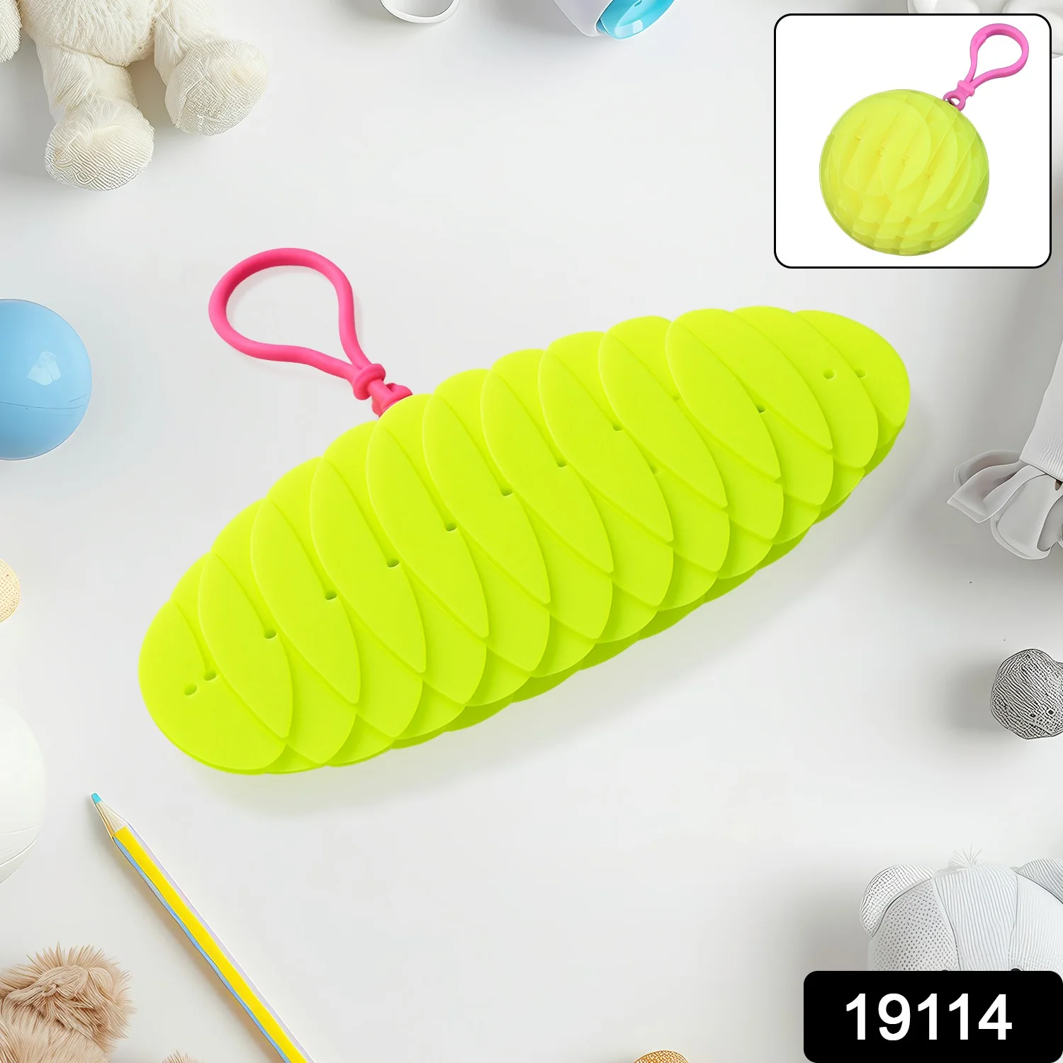 Flexible plastic Worm Fidget Toy (1 Pc) - Image 2