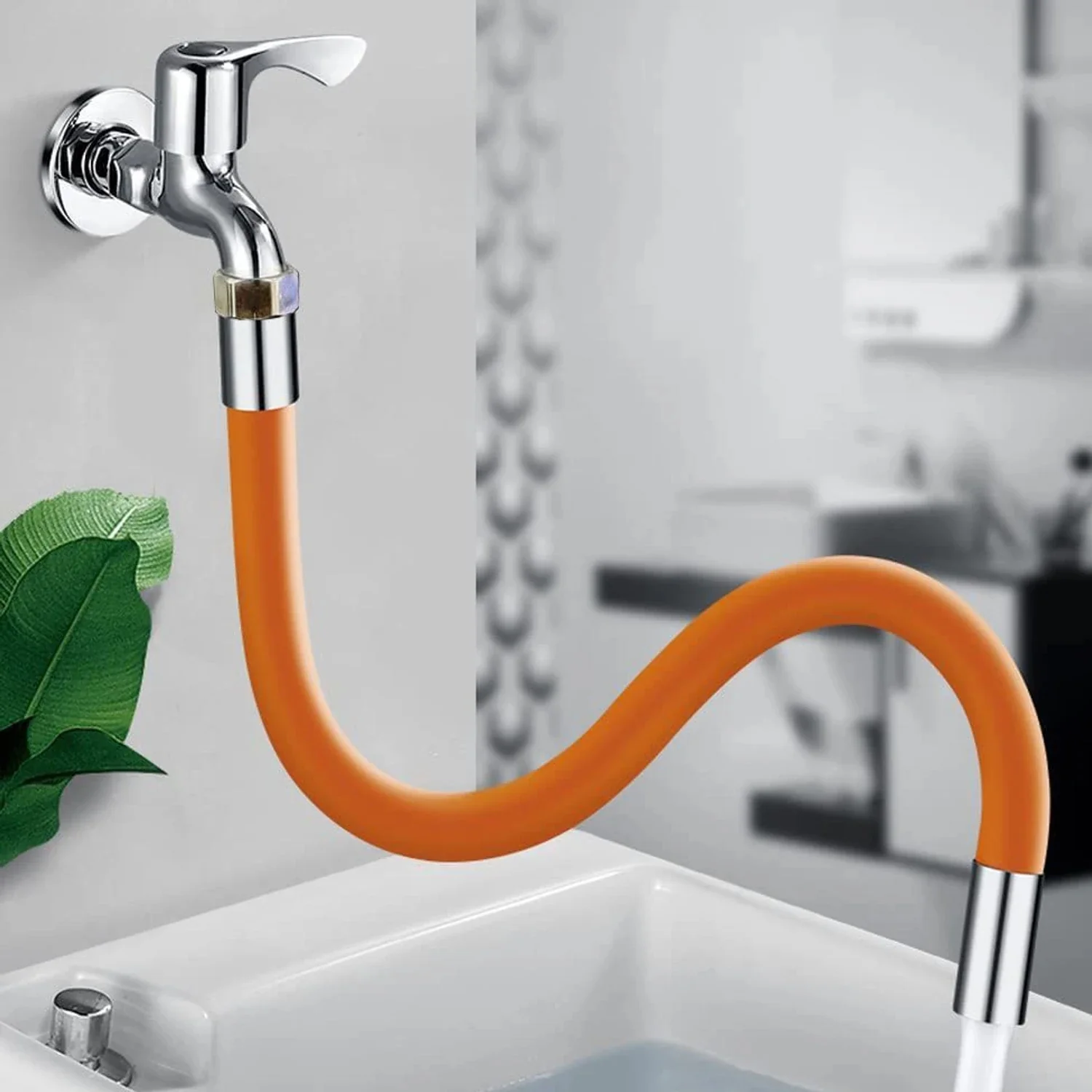 Flexible Silicone Water Tap Extender Pipe 44 Cm 1 Pc - Image 3