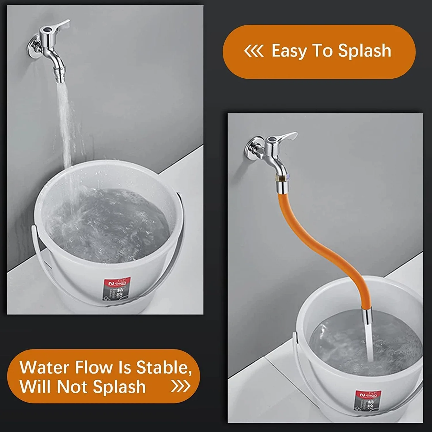 Flexible Silicone Water Tap Extender Pipe 44 Cm 1 Pc - Image 8