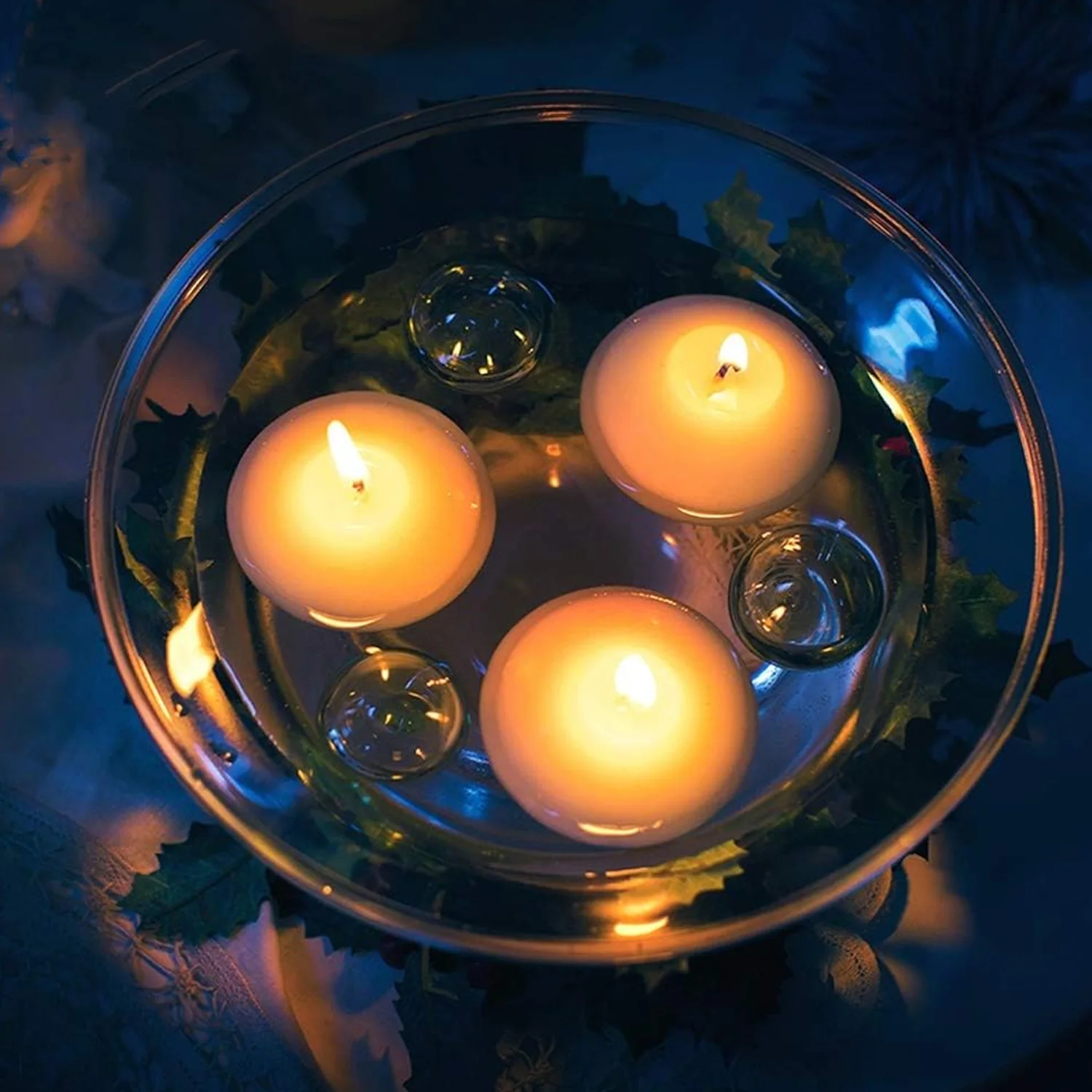 Floating Candle Holder (1 Pc): Romantic Ambiance, Table Decor, Diwali - Image 6
