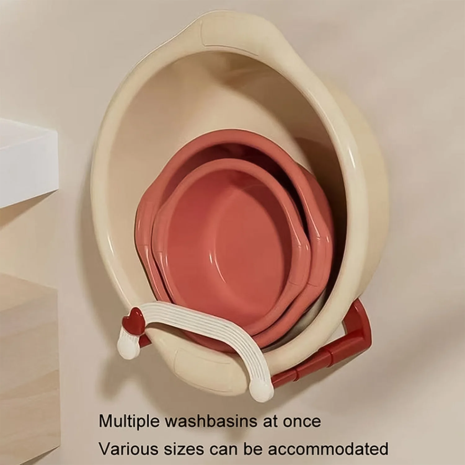 Floating Suction Cup Washbasin Holder Hook - Image 6