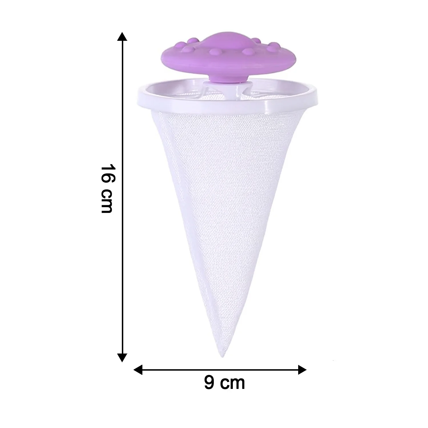 Floating Washing Machine Lint Mesh Filter Bag (1 Pc) - Image 4