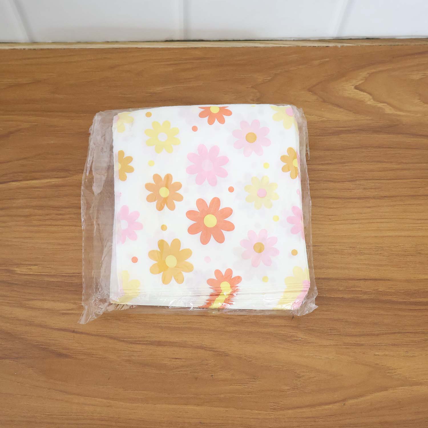 Floral Printed Paper Table Napkins – 50 Pc Disposable Soft Tissue  (26x26 Cm) - Image 9