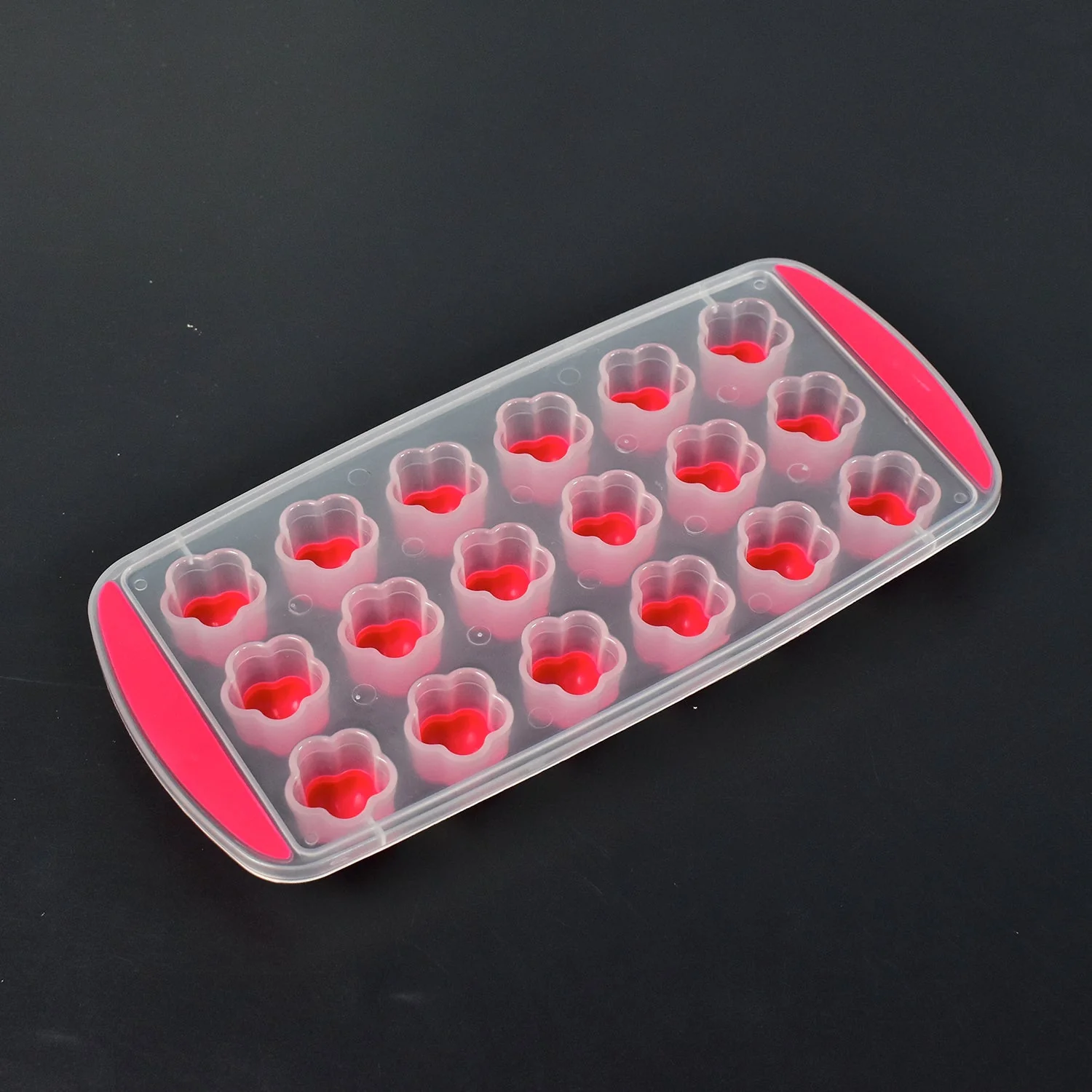 Ice Mould Flower Shape 18 Cavity Mould ice Tray - Image 6