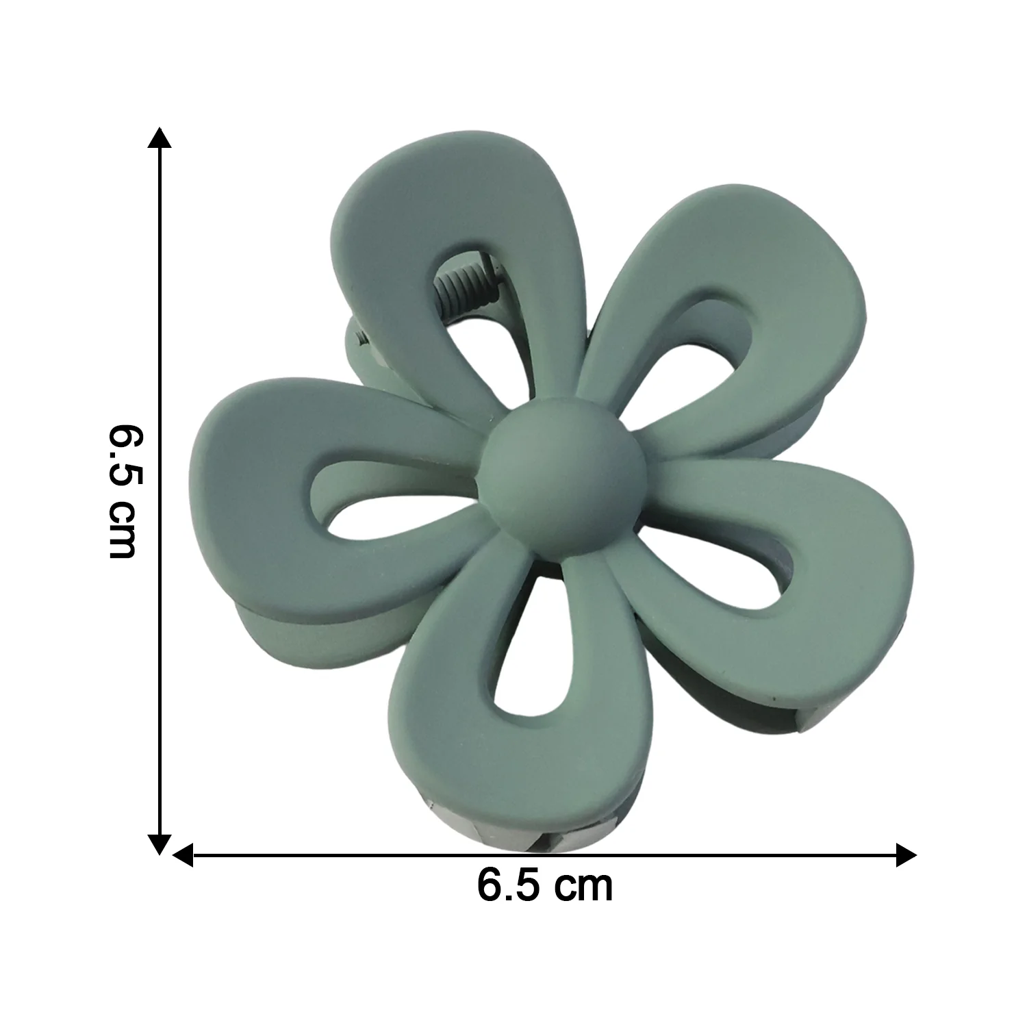 Flower Shaped Hair Claw Clip – 1 Pc - Image 4