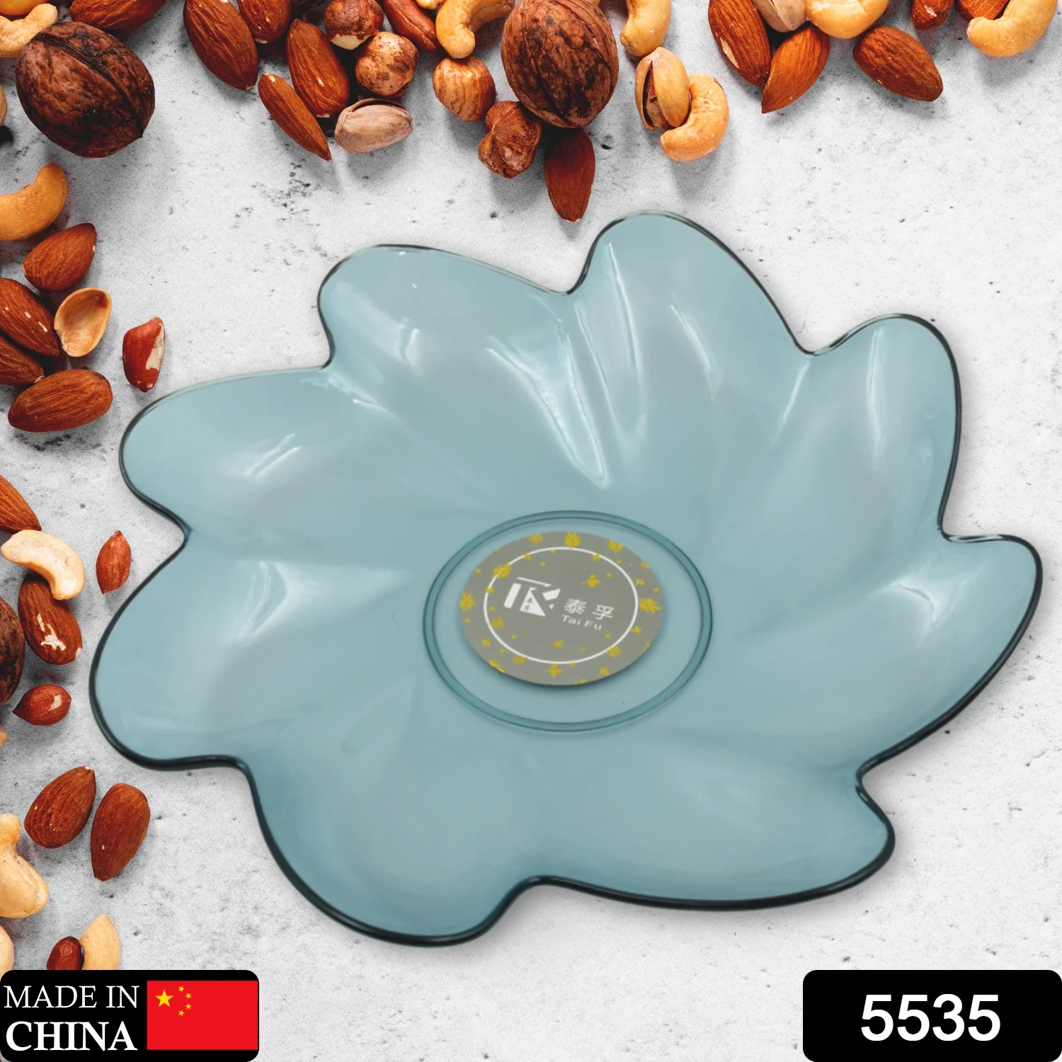 Flower Shape Kids Plastic Plate - for Dinner, Snacks & Party Supplies (1pc) - Image 2
