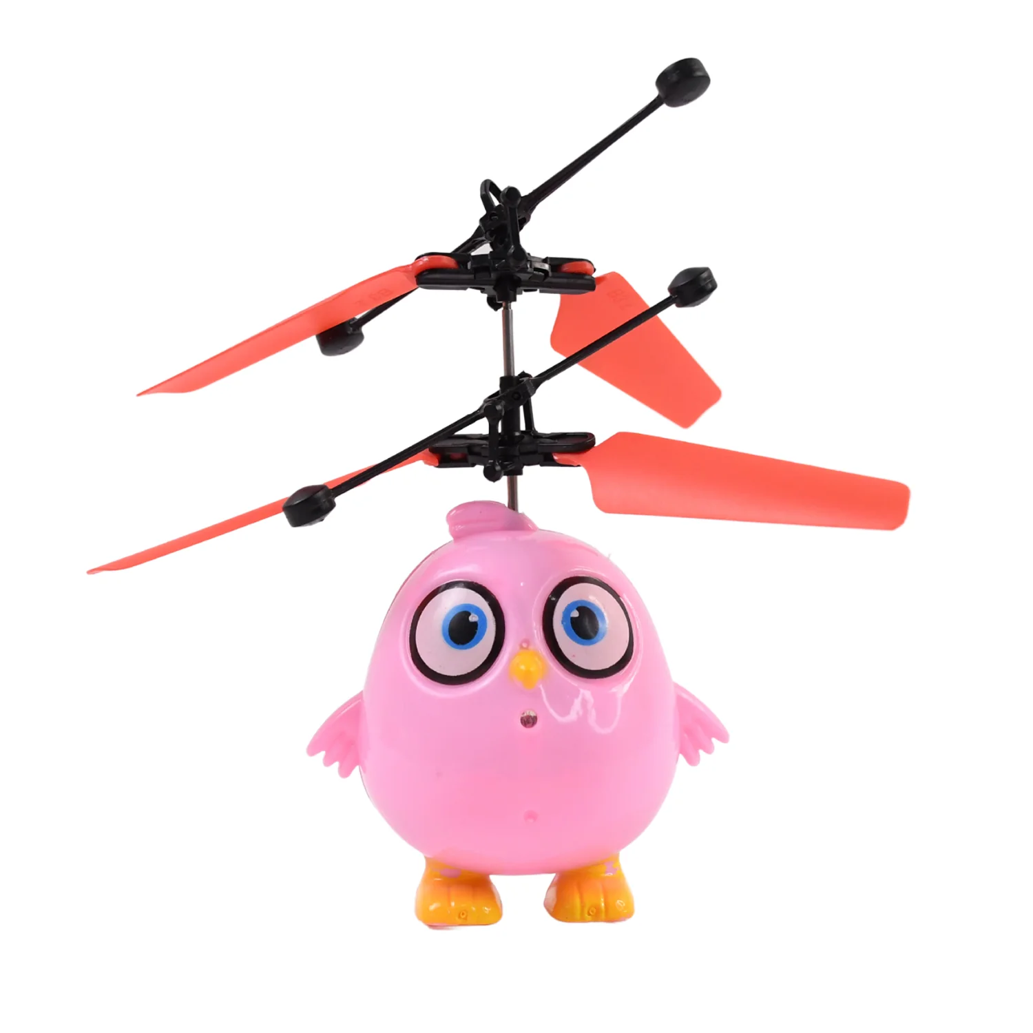 Electroplay Flying Bird RC Toy with LED & Remote Control – Pink Owl Design (1 Set) - Image 5