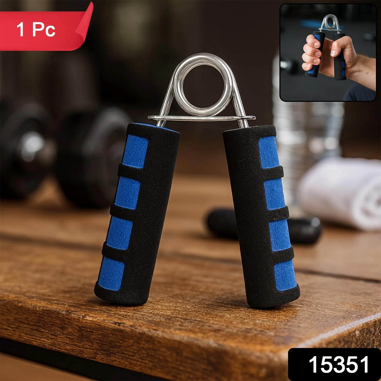 Foam Grip Hand Exerciser - (1 Pc) - Image 2