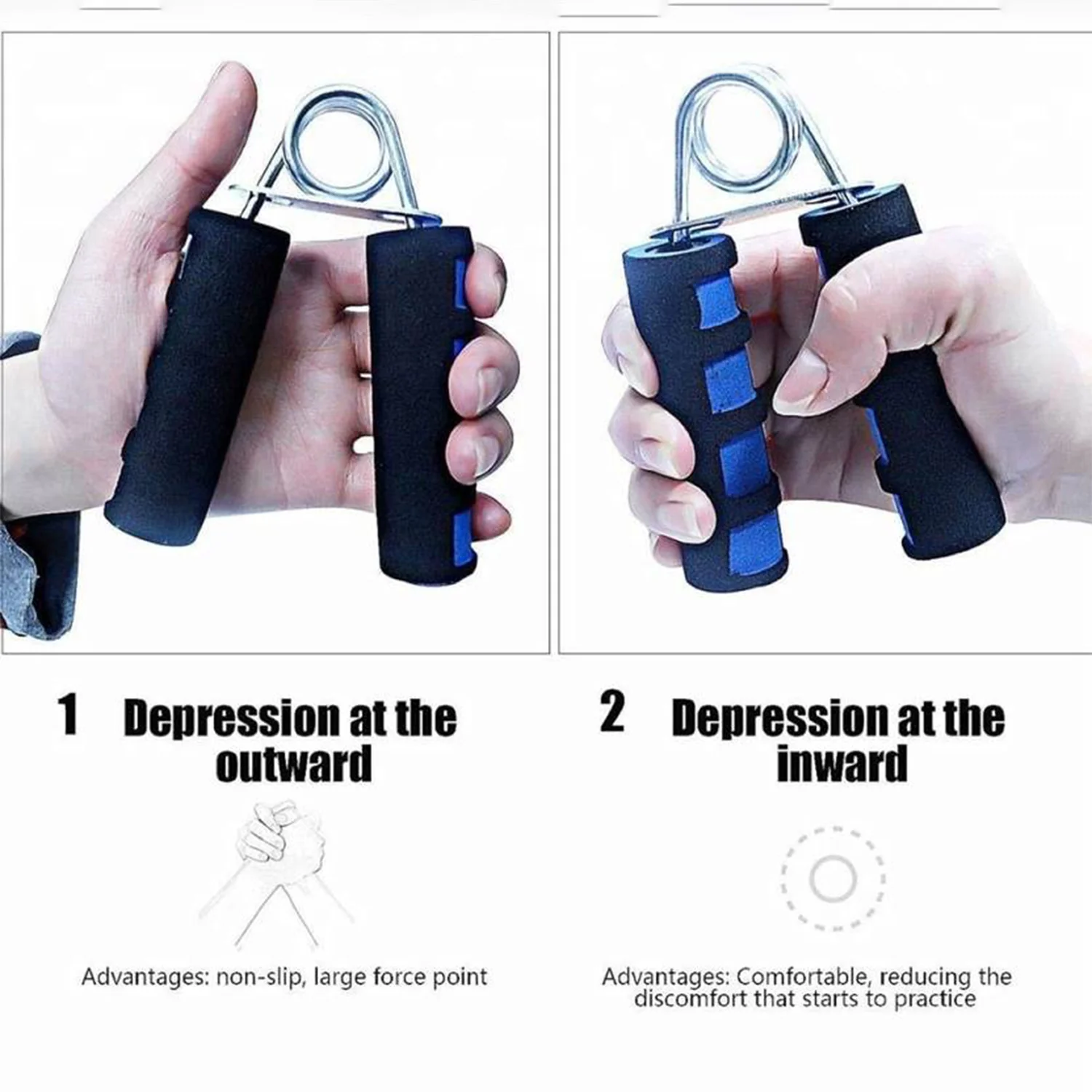 Foam Grip Hand Exerciser - (1 Pc) - Image 6