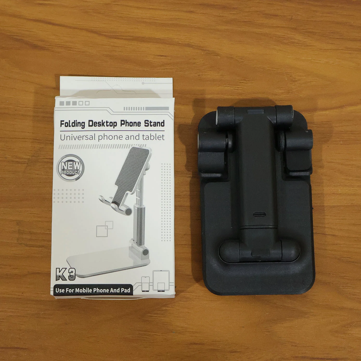 Foldable Adjustable Desktop Mobile Phone Stand Holder (1 Pc) - Image 8