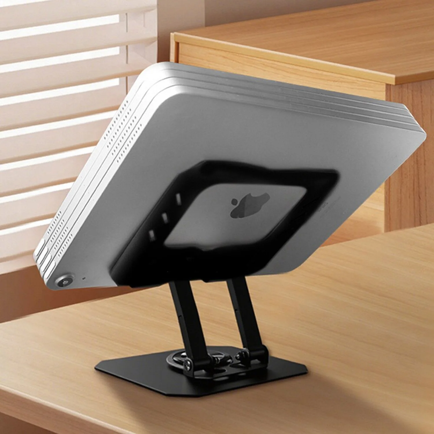 Foldable Adjustable Metal Laptop Stand (1 Pc) - Image 8