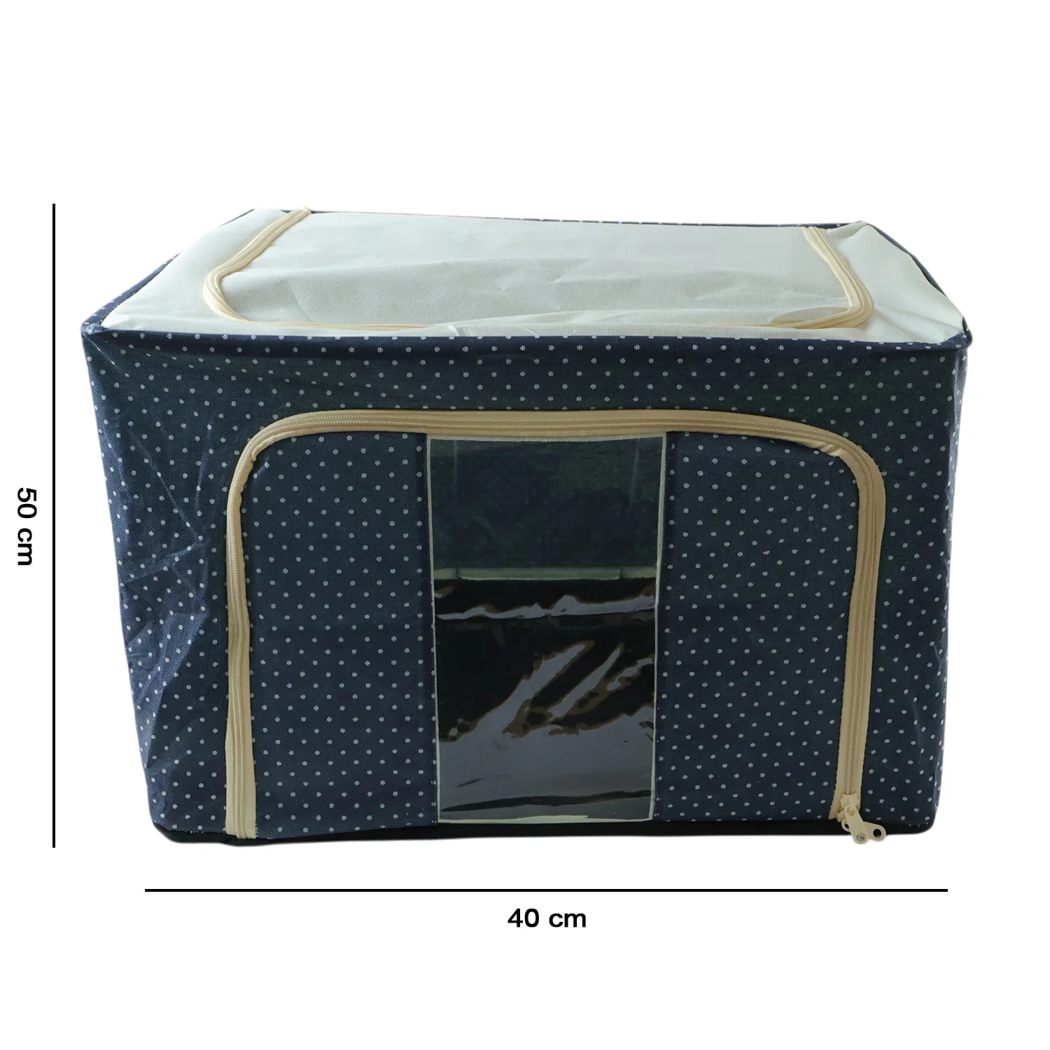 Foldable Cloth Storage Box 50x40 Cm - Image 6