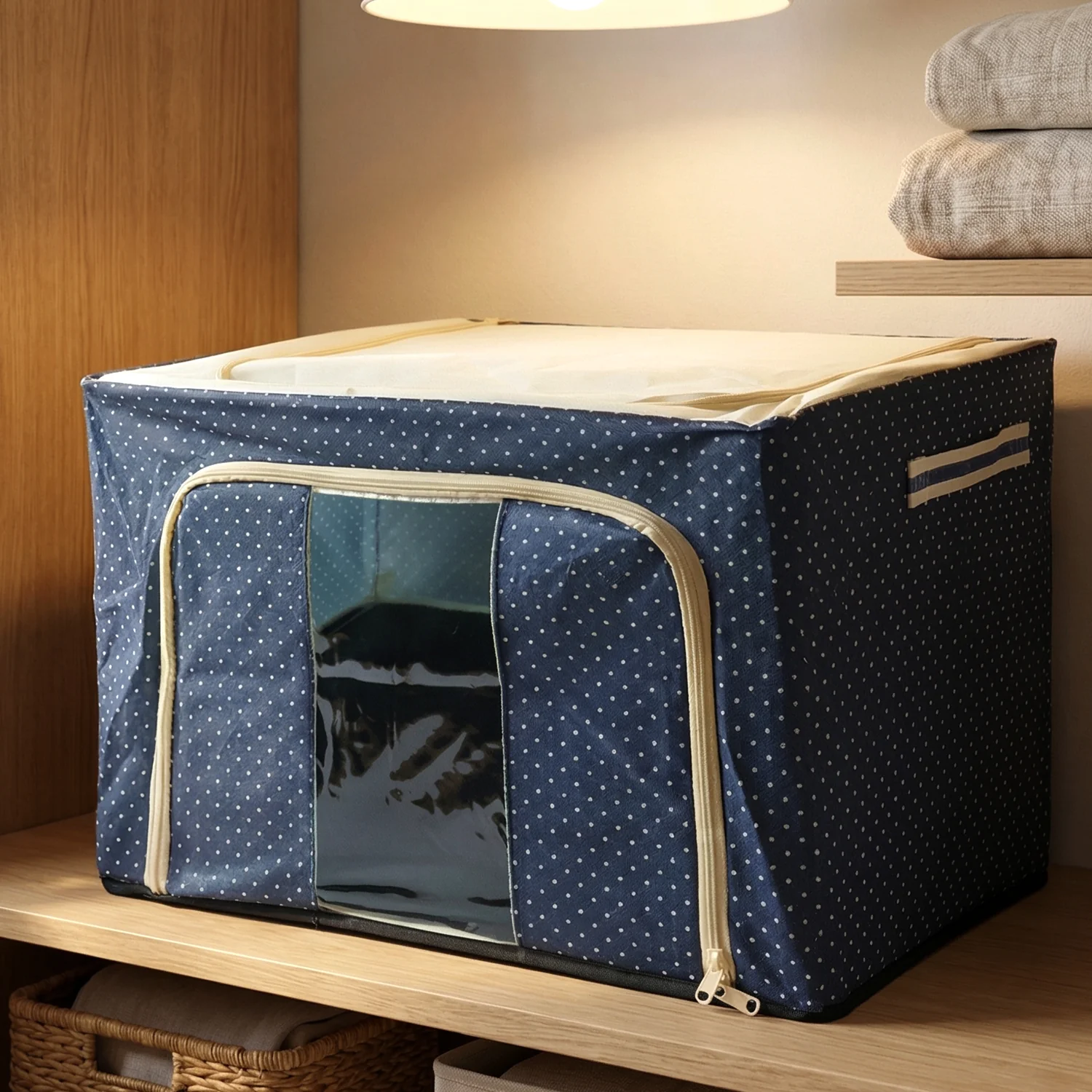 Foldable Cloth Storage Box 50x40 Cm - Image 7