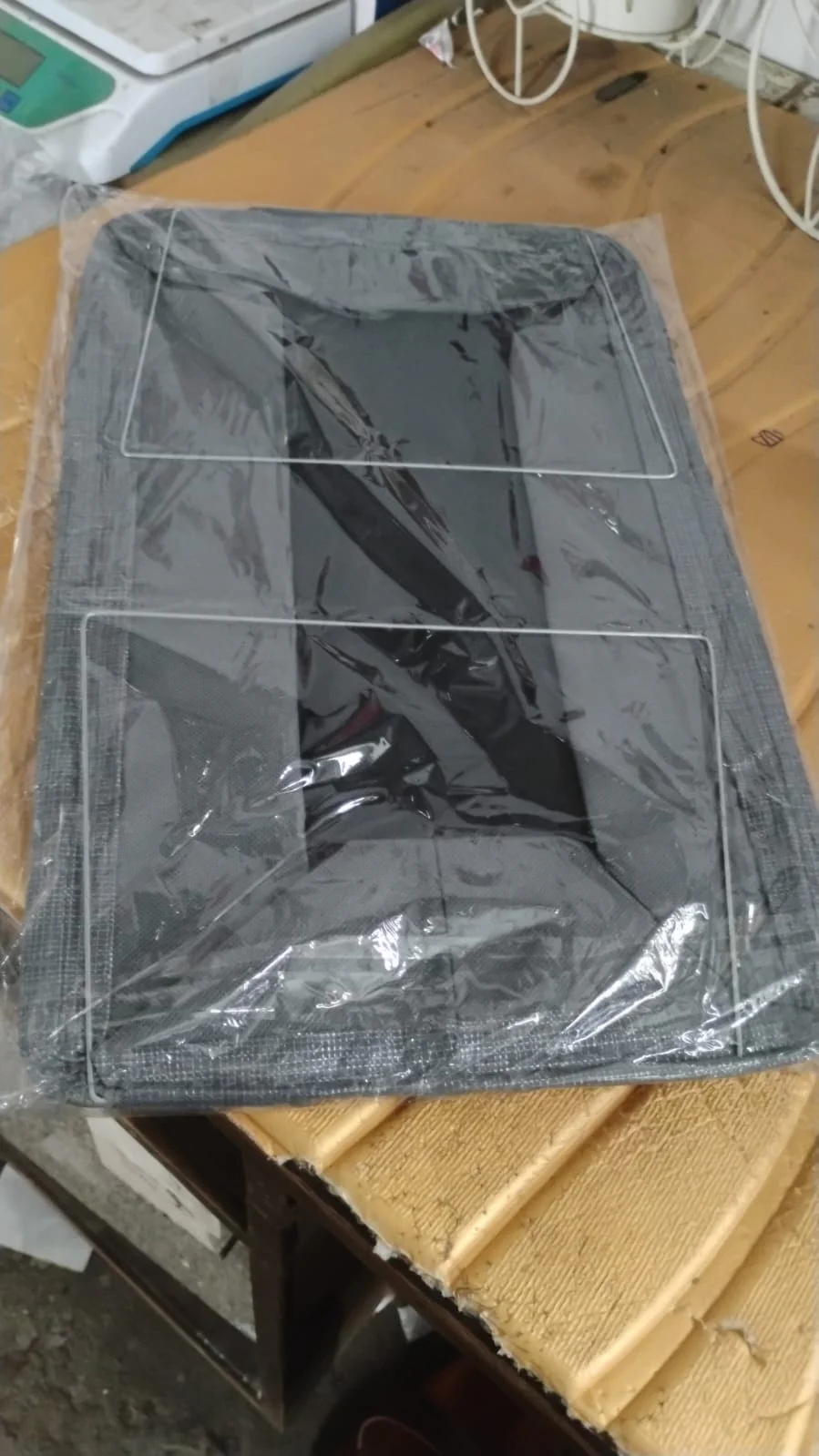 Foldable Cloth Storage Organizer Bag With Handles (Approx 46x27Cm\1Pc) - Image 8
