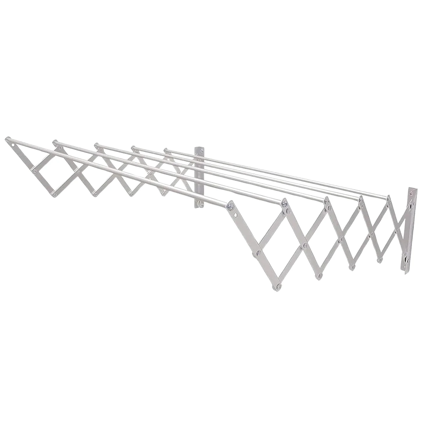 Foldable Extendable Clothes Drying Rack for Bathroom & Balcony - Image 4