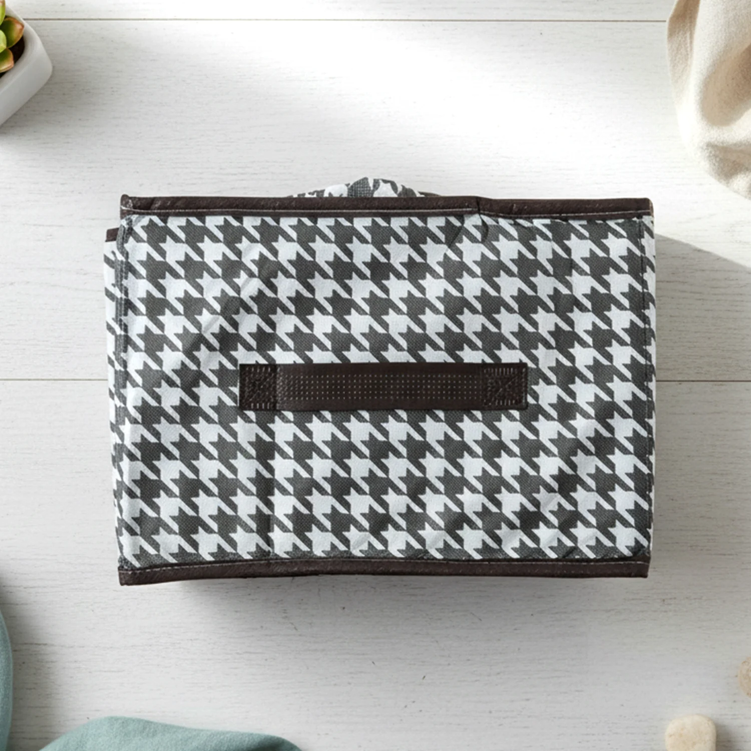 Foldable Fabric Storage Basket Organizer Box (1 Pc, 40x28Cm) - Image 5