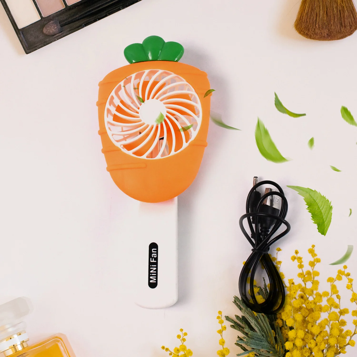 USB Operated Handheld Mini Fan ( Mix Colour) - Image 3