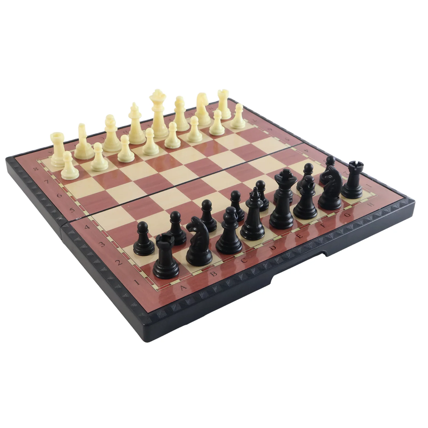 Foldable Magnetic Chess Board Game Set (24 x 24 Cm) - Image 5