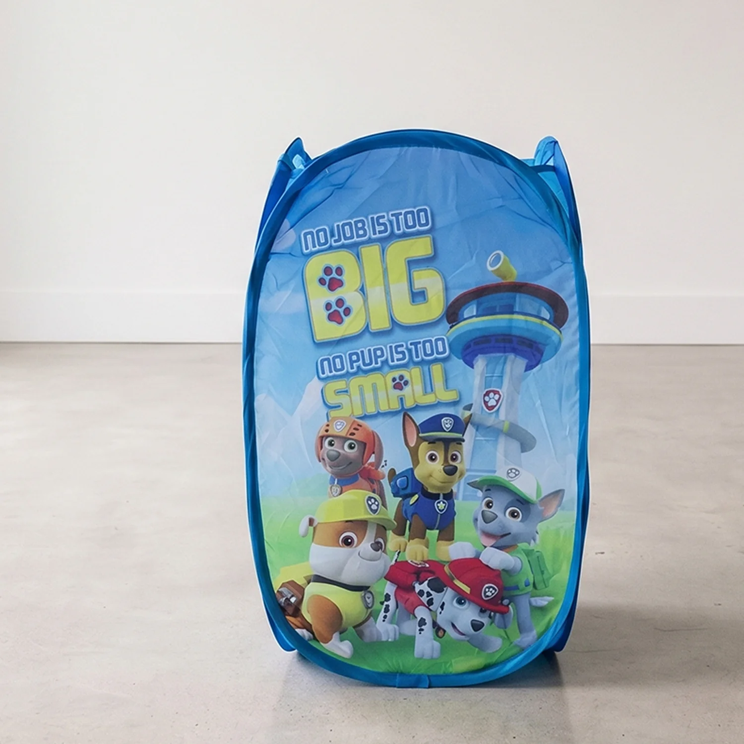 Foldable Laundry Basket Fabric Mesh Clothes Hamper (1 Pc,34.29x34.29x54.61cm) - Image 5