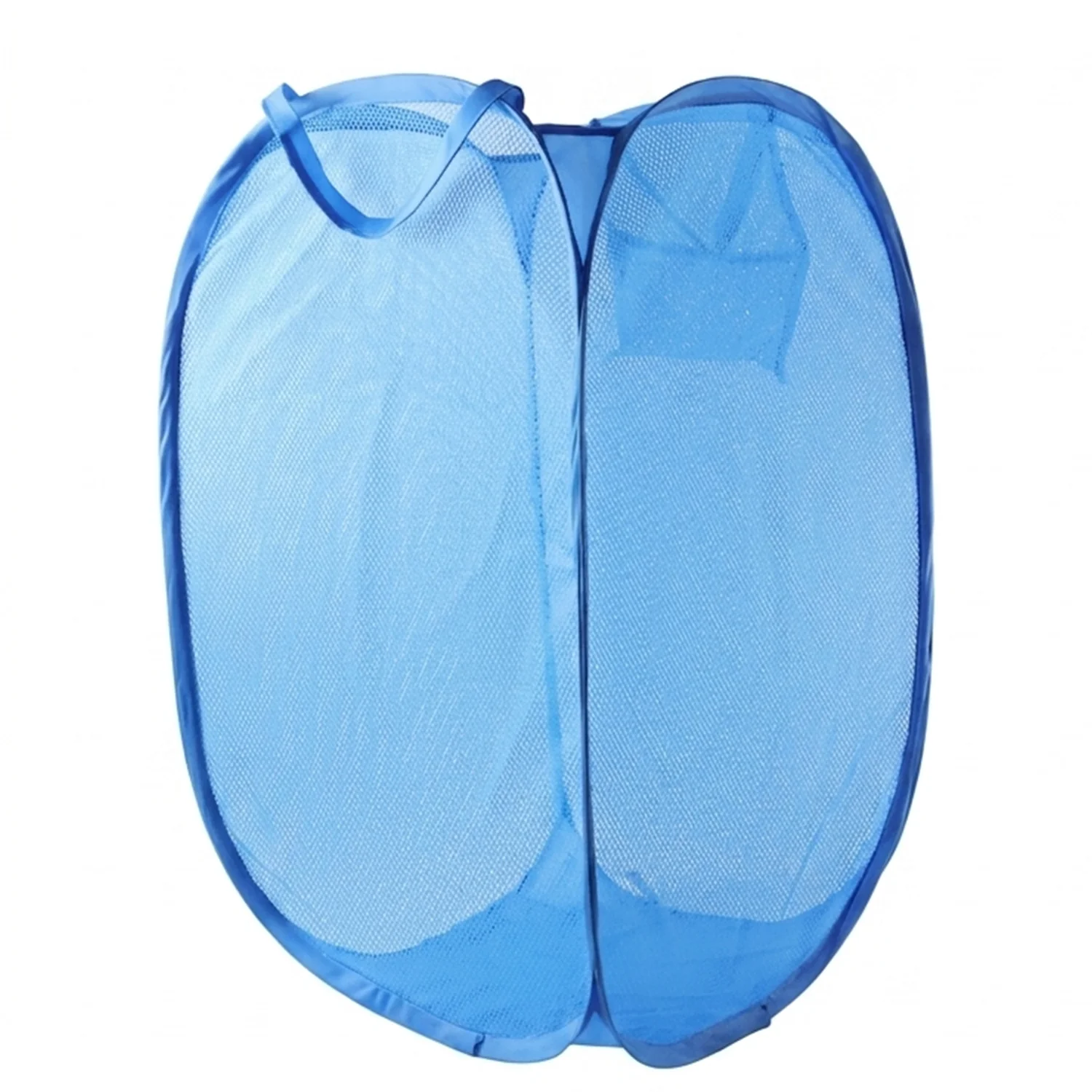 Foldable Mesh Laundry Basket with Handles Large Clothes Hamper (1 Pc,36x36x58cm) - Image 4