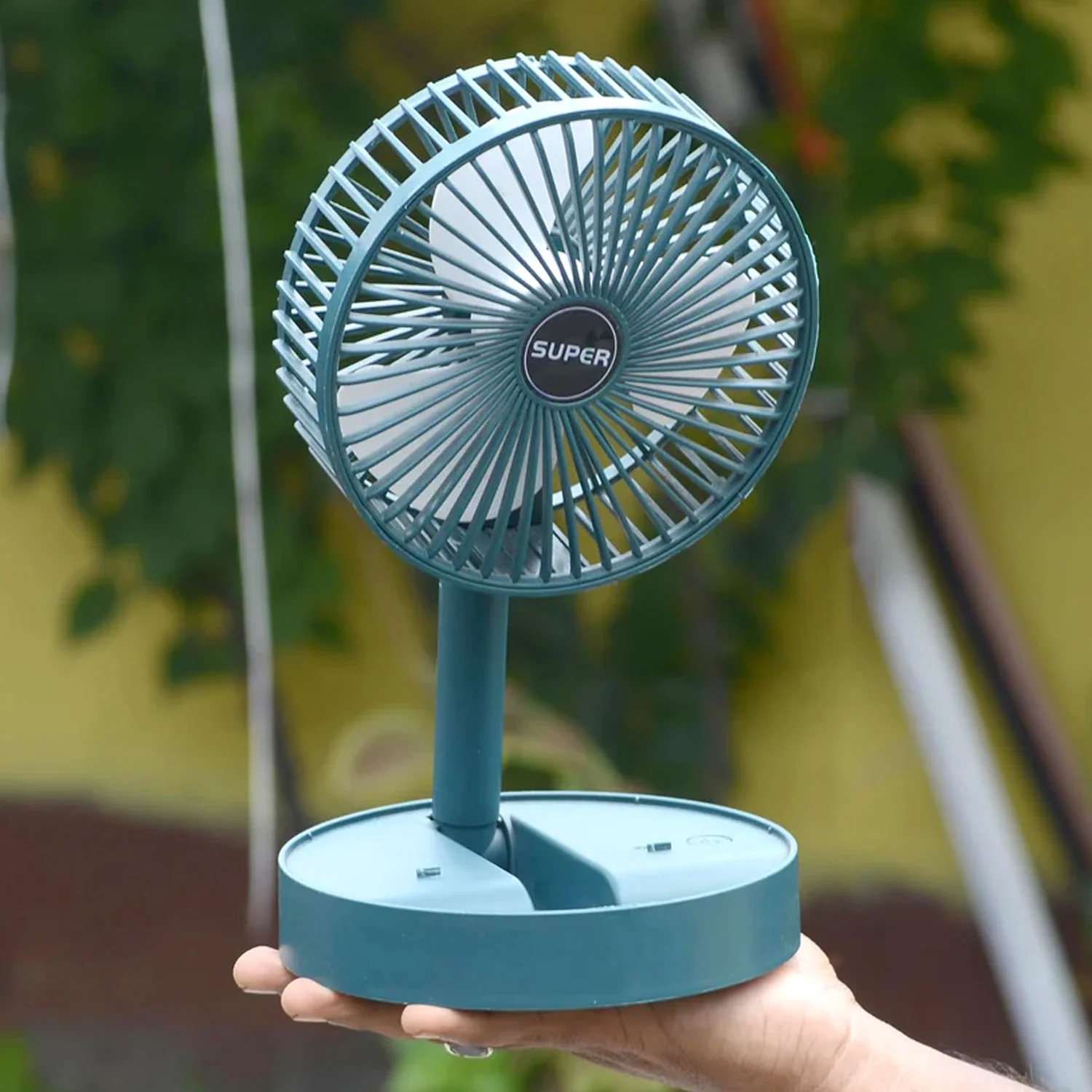 Foldable Mini Desk Fan with Adjustable Height and Angle (1 Pc) - Image 3