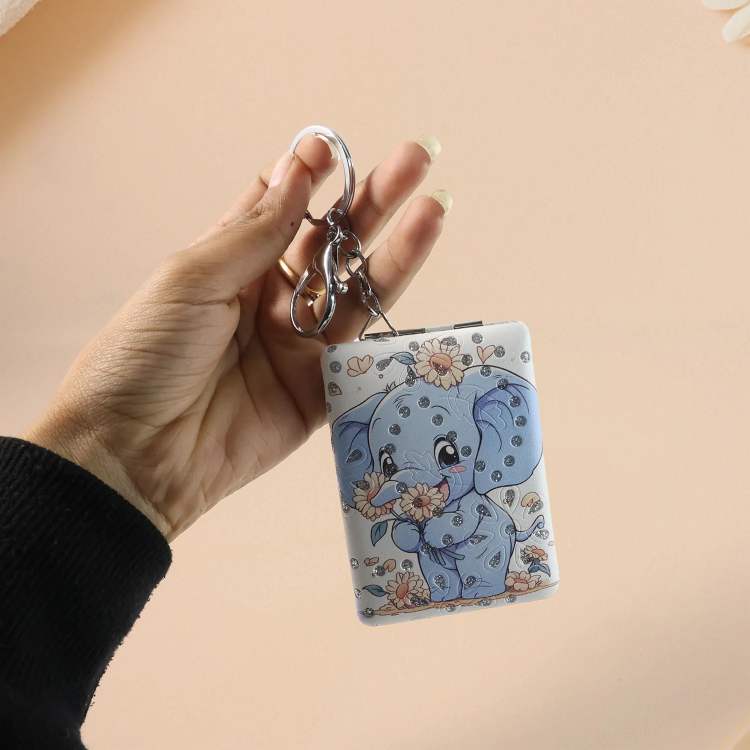 Foldable Mirror Keychain – (1 Pc) - Image 6