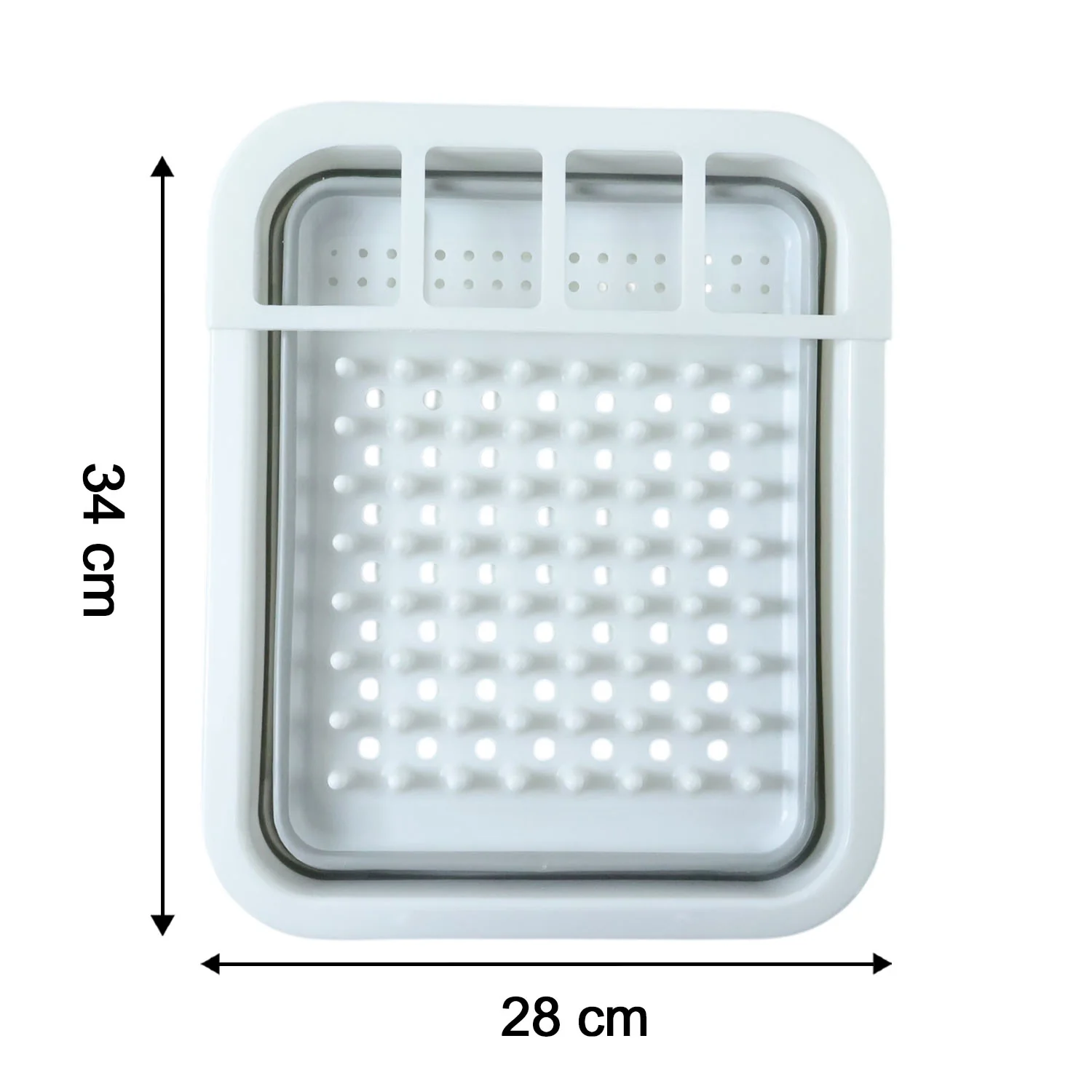 Foldable Plastic Dish Drying Rack (1 Pc) - Image 6