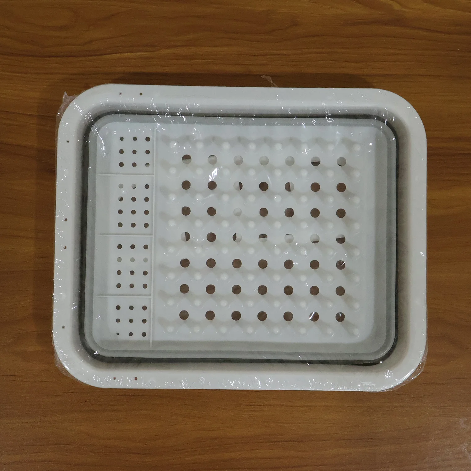 Foldable Plastic Dish Drying Rack (1 Pc) - Image 8