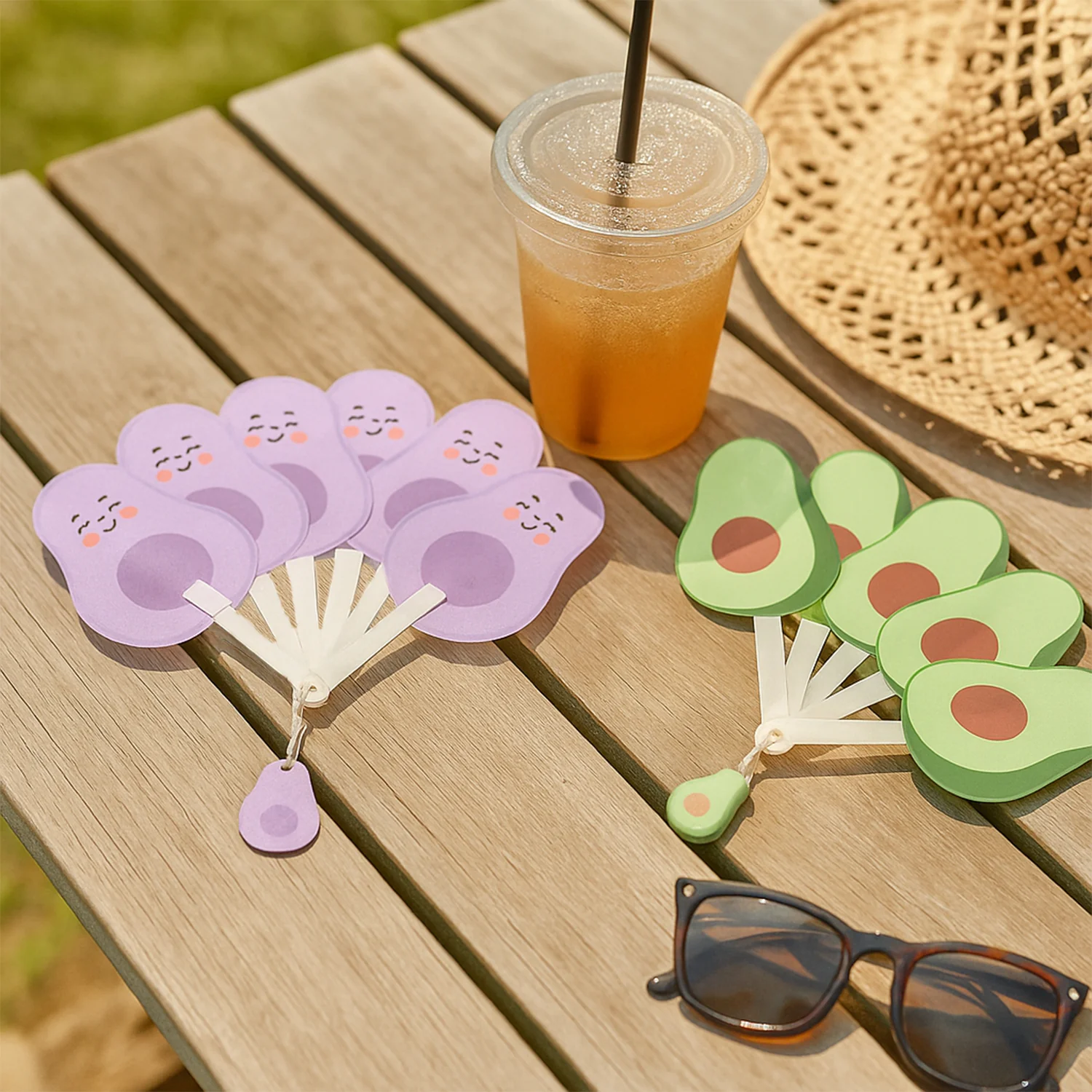 Foldable Pocket Fan with Keychain (1 Pc) - Image 6