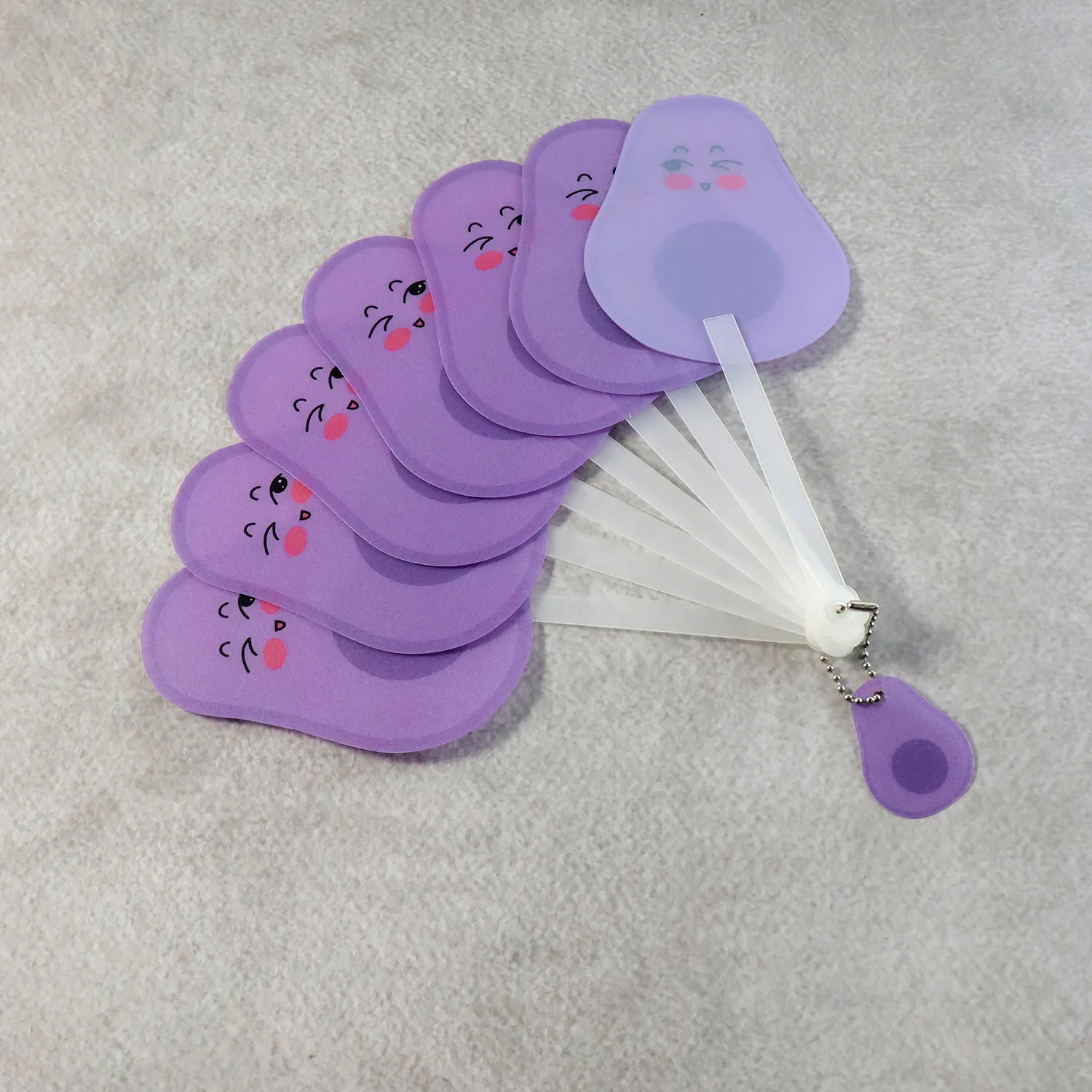 Foldable Pocket Fan with Keychain (1 Pc) - Image 8