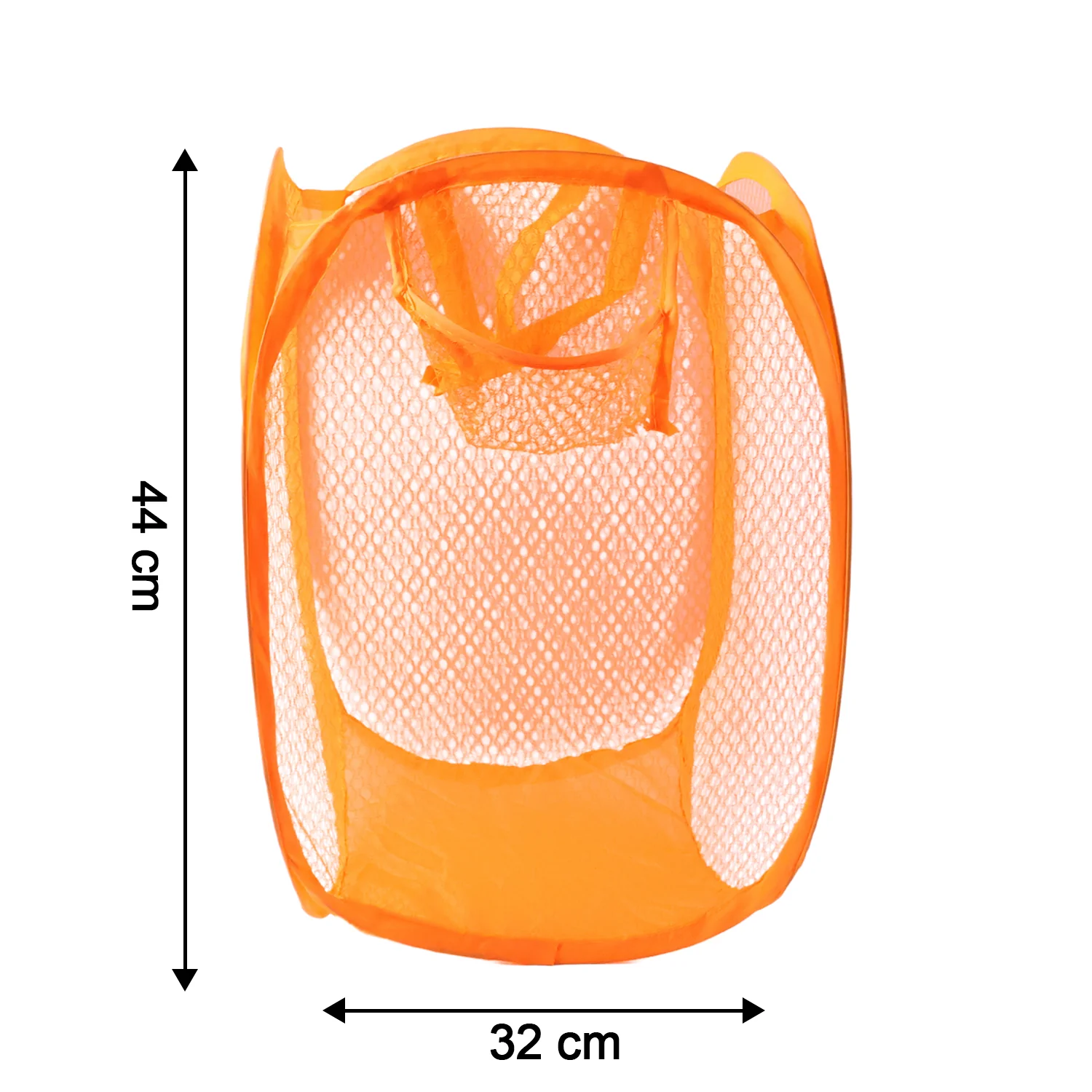 Foldable Pop-Up Mesh Laundry Basket Hamper (1 Pc) - Image 4