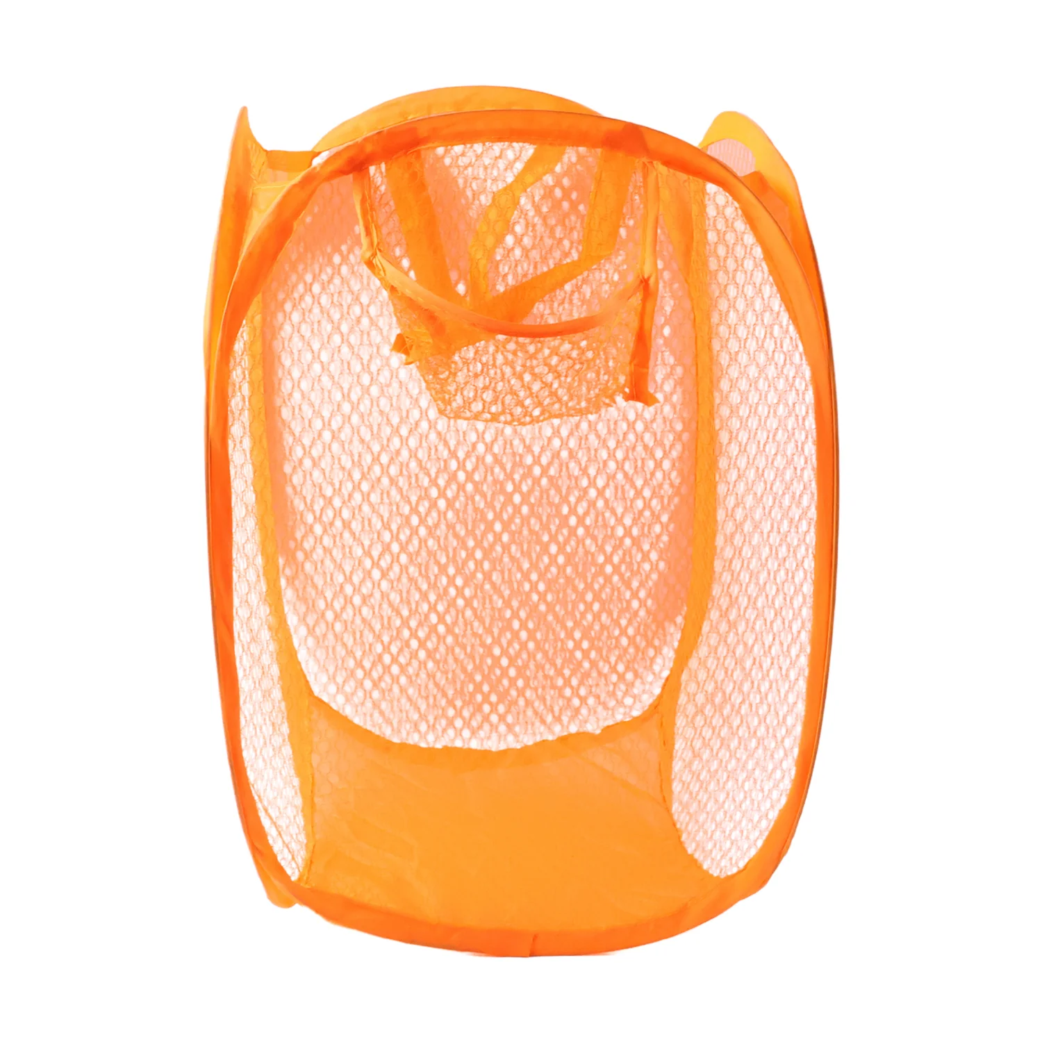 Foldable Pop-Up Mesh Laundry Basket Hamper (1 Pc) - Image 5