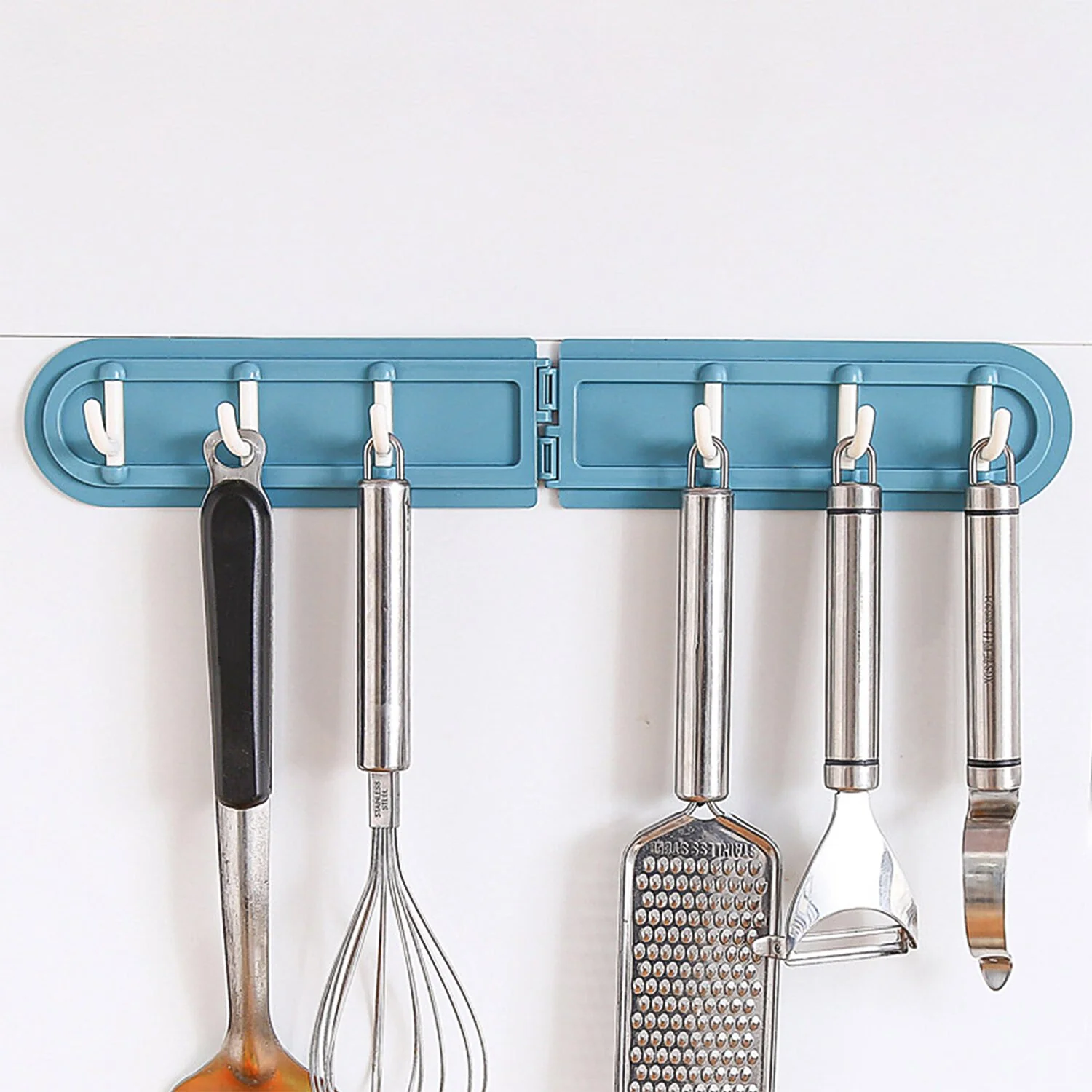 Foldable Rotating Wall-Mounted Multipurpose Hook Rack (1 Pc) - Image 7