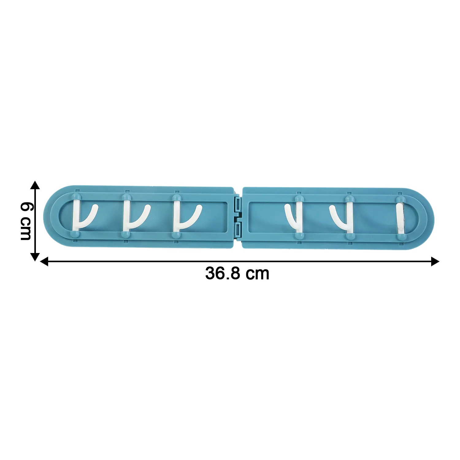 Foldable Rotating Wall-Mounted Multipurpose Hook Rack (1 Pc) - Image 8