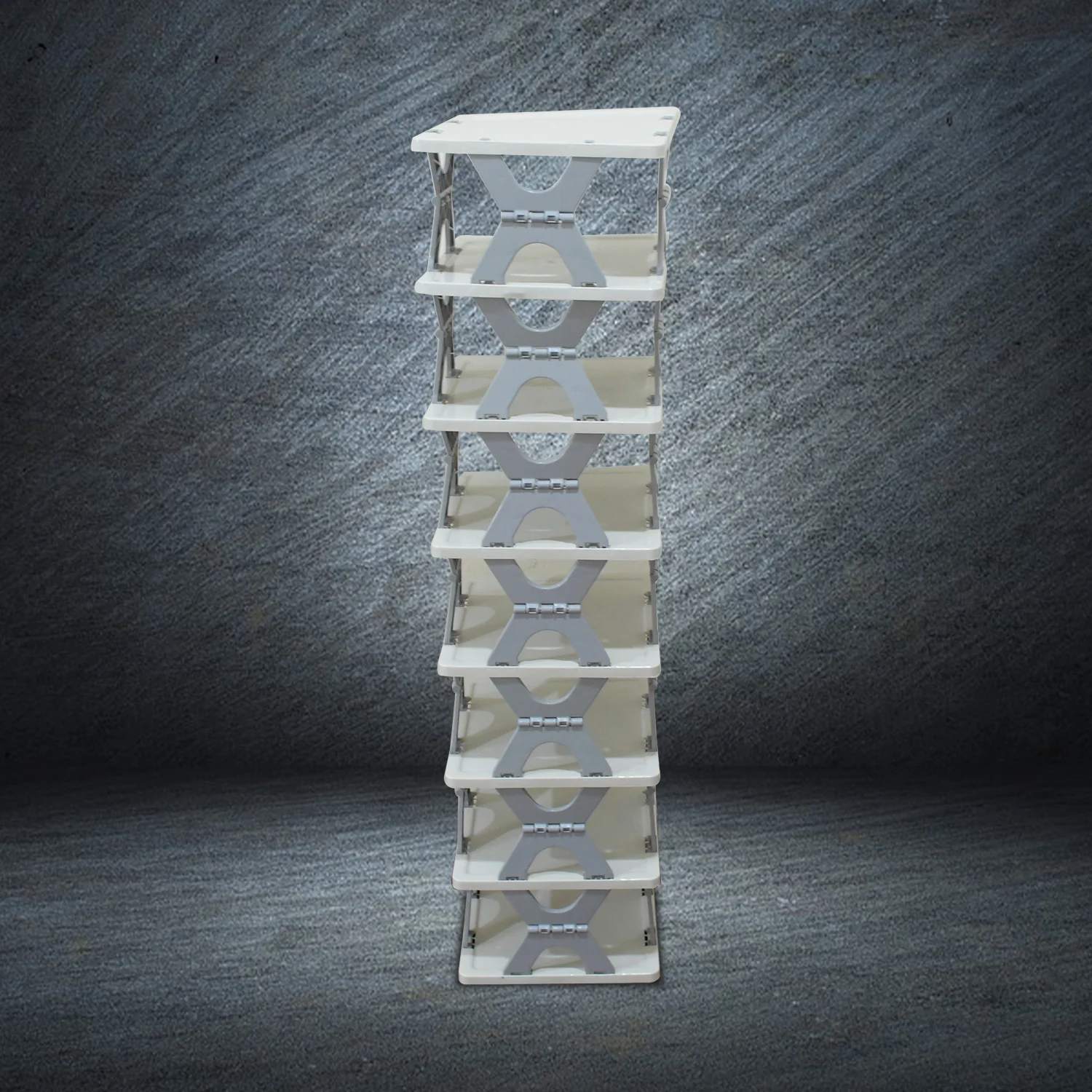 Foldable Shoe Rack (1 Pc, 8 Layers): Space-Saving, Entryway Storage - Image 8