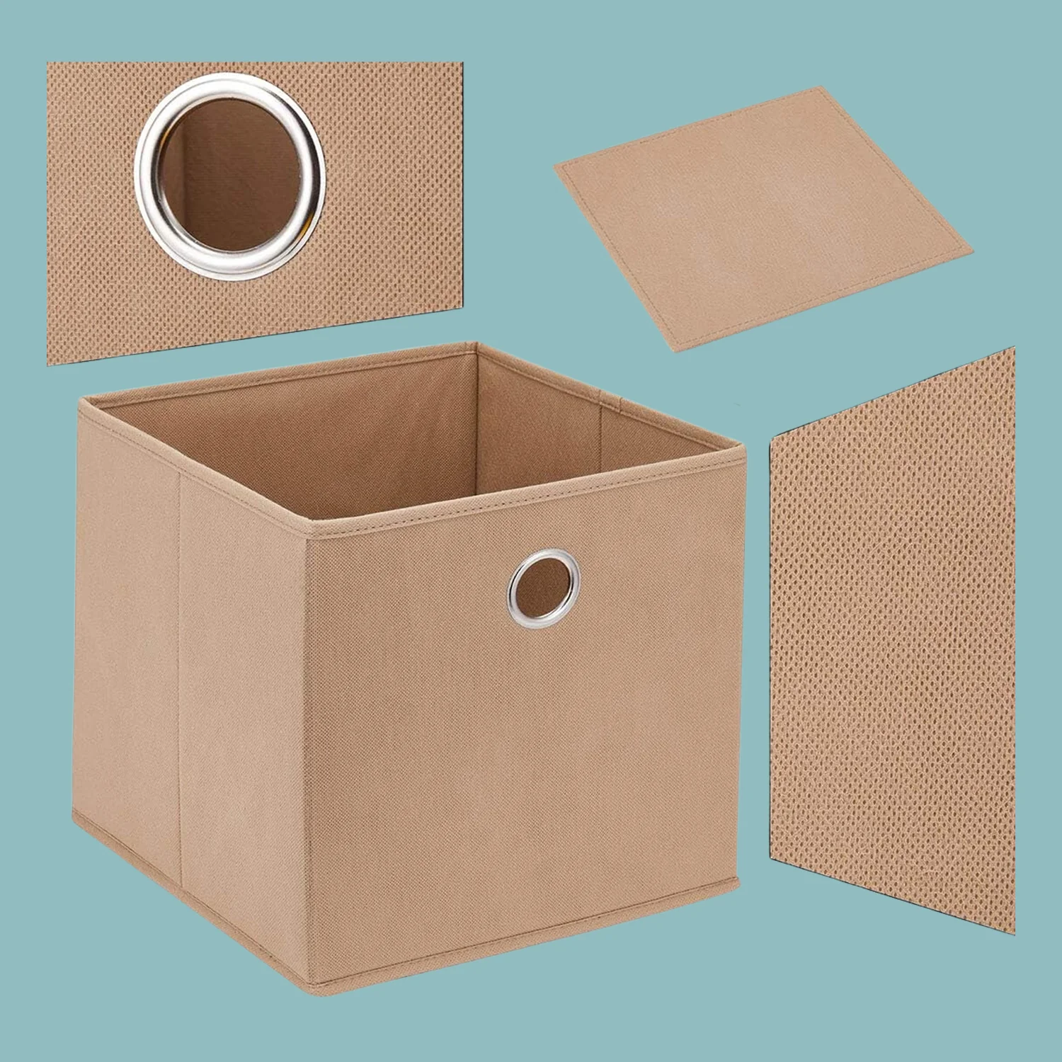 Foldable Square Storage Box (20x20 Cm / 1 Pc) - Image 7