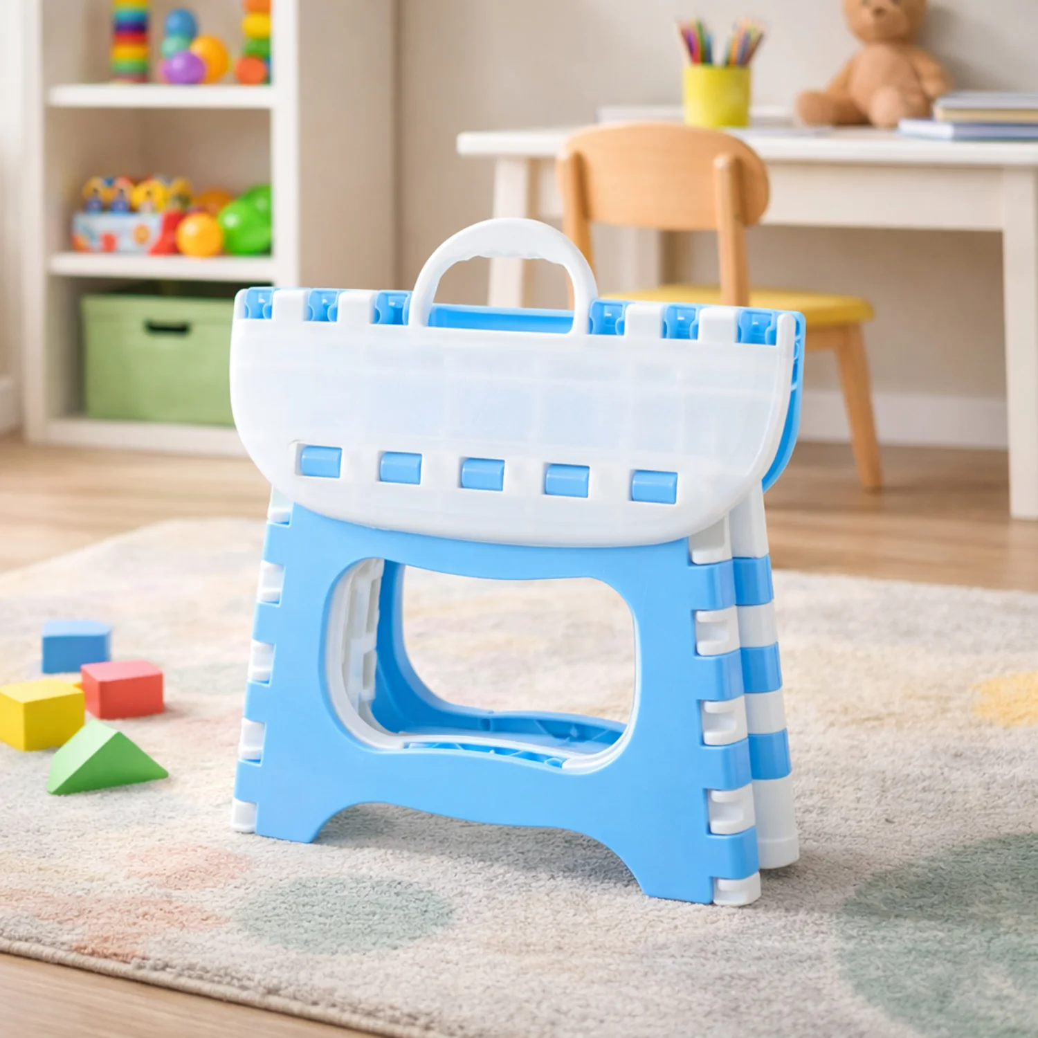 Multipurpose Foldable Step Stool (1 Pc) - Image 4