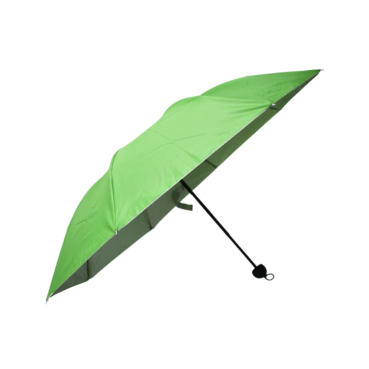 3 Fold Sun Protective Solid Foldable Outdoor Umbrella - Image 4
