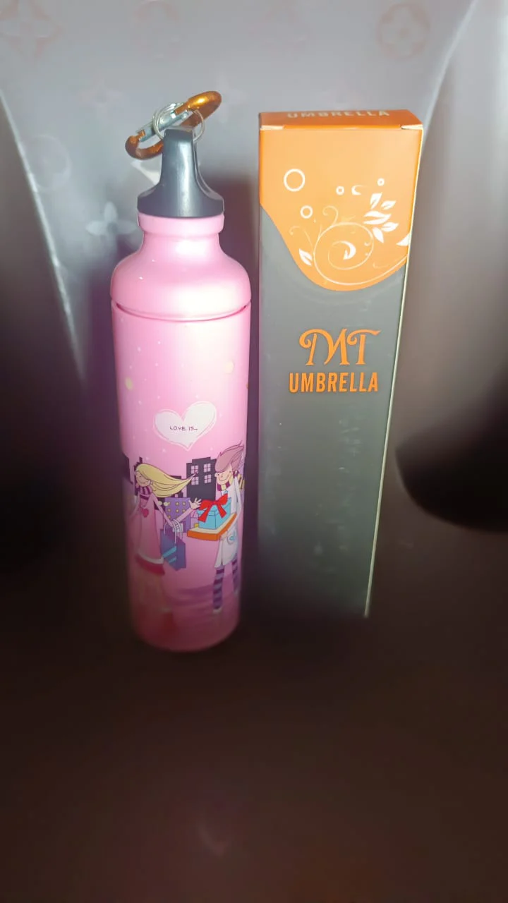 4 Fold Foldable Bottle Summer Umbrella for On-the-Go (1 Pc / Mix Color) - Image 7
