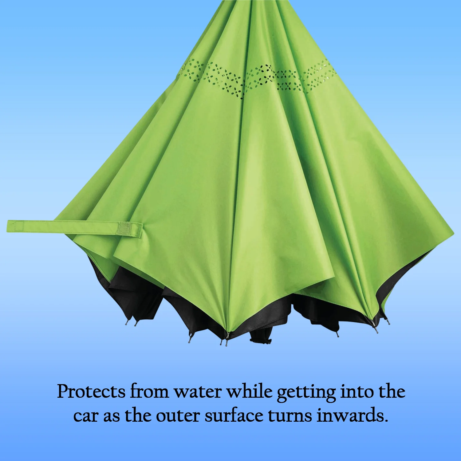 Foldable UV & Rain Umbrella with C-Shaped Handle – Kids (1 Pc / Mix Color) - Image 10