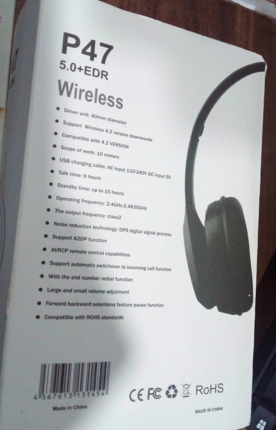 Foldable Wireless Headphone with Calling Function (1 Pc) - Image 8