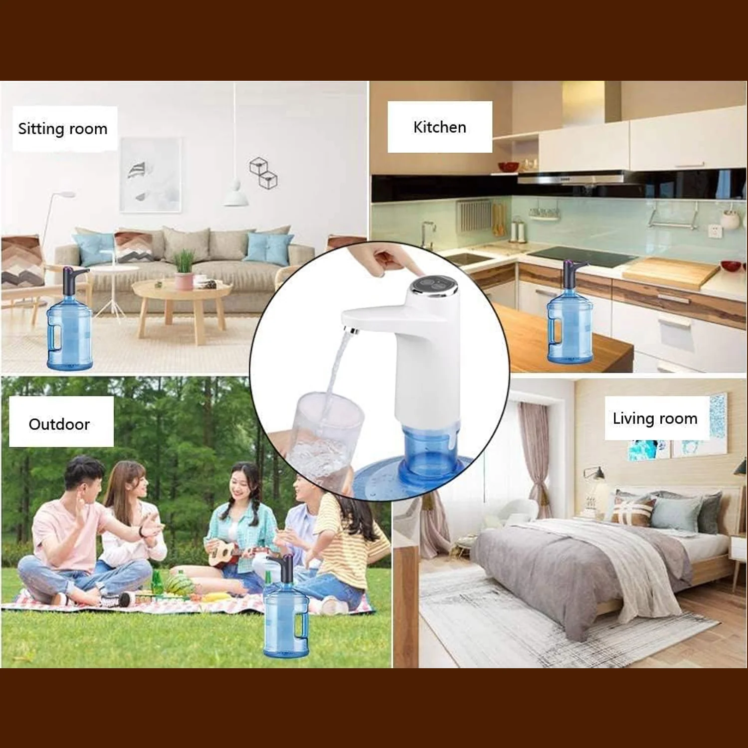 USB Electric Water Dispenser Pump, Portable Bottle Pump for Home & Travel Use - Image 8