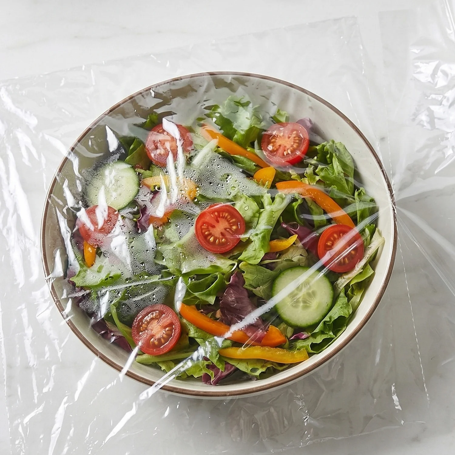 Food Grade Cling Wrap Roll (30 Bag, 300x300 mm) - Image 5