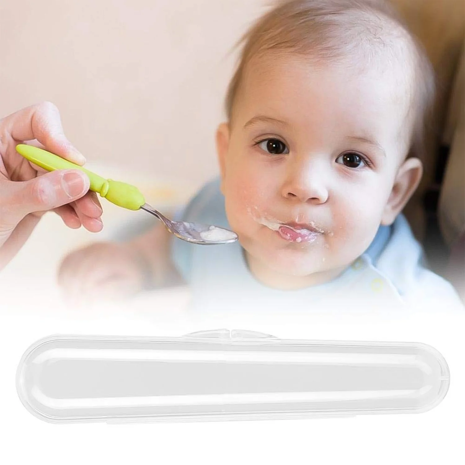 Food Grade Plastic Spoon Storage Box (1 Pc) - Image 4