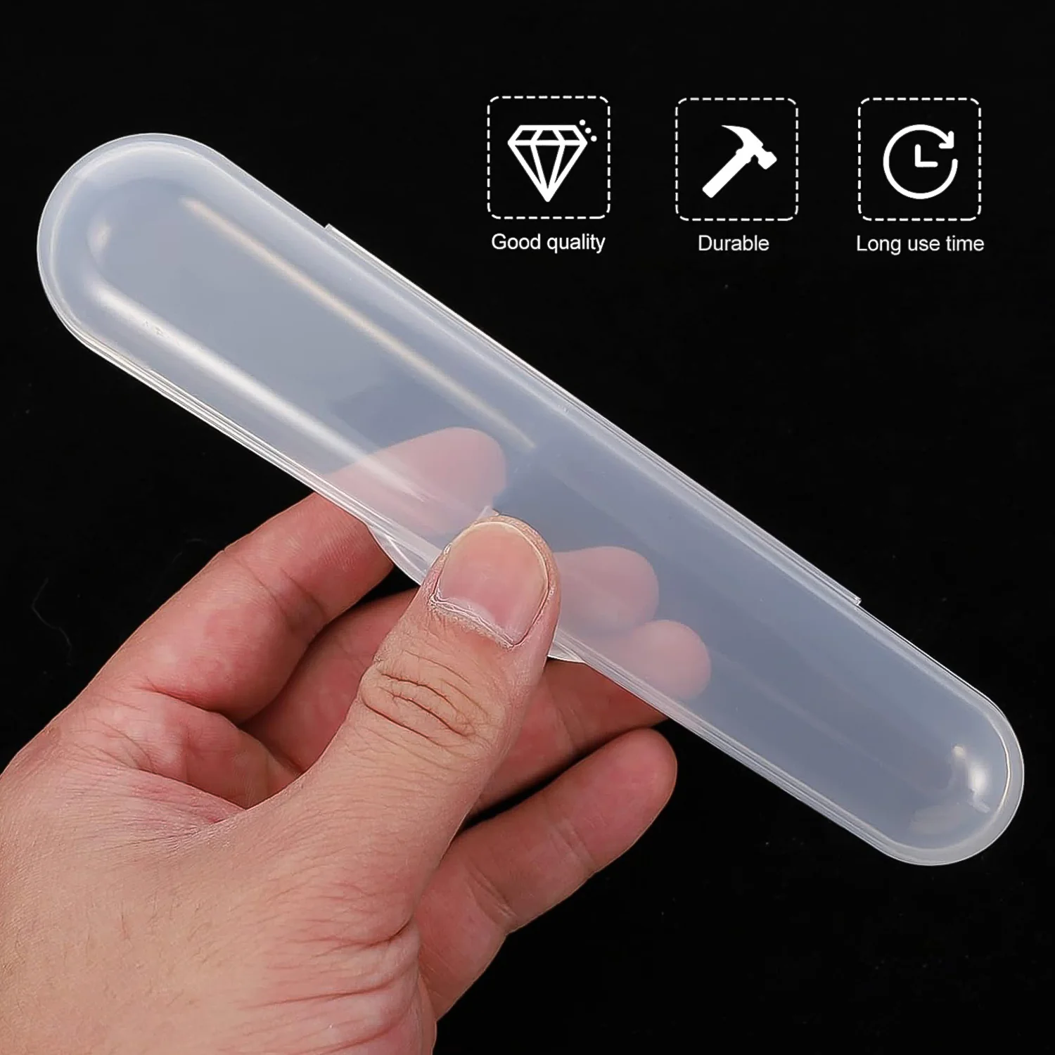 Food Grade Plastic Spoon Storage Box (1 Pc) - Image 7