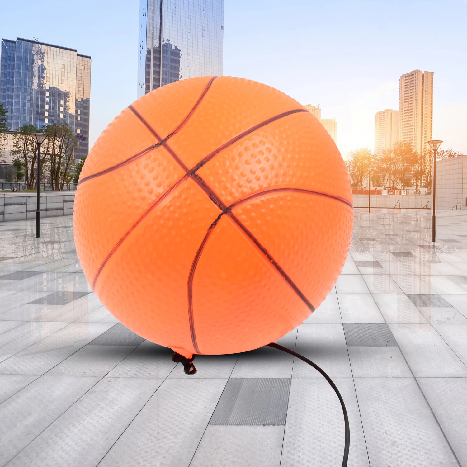 Football Rebound Ball with String (1 Set) - Image 3